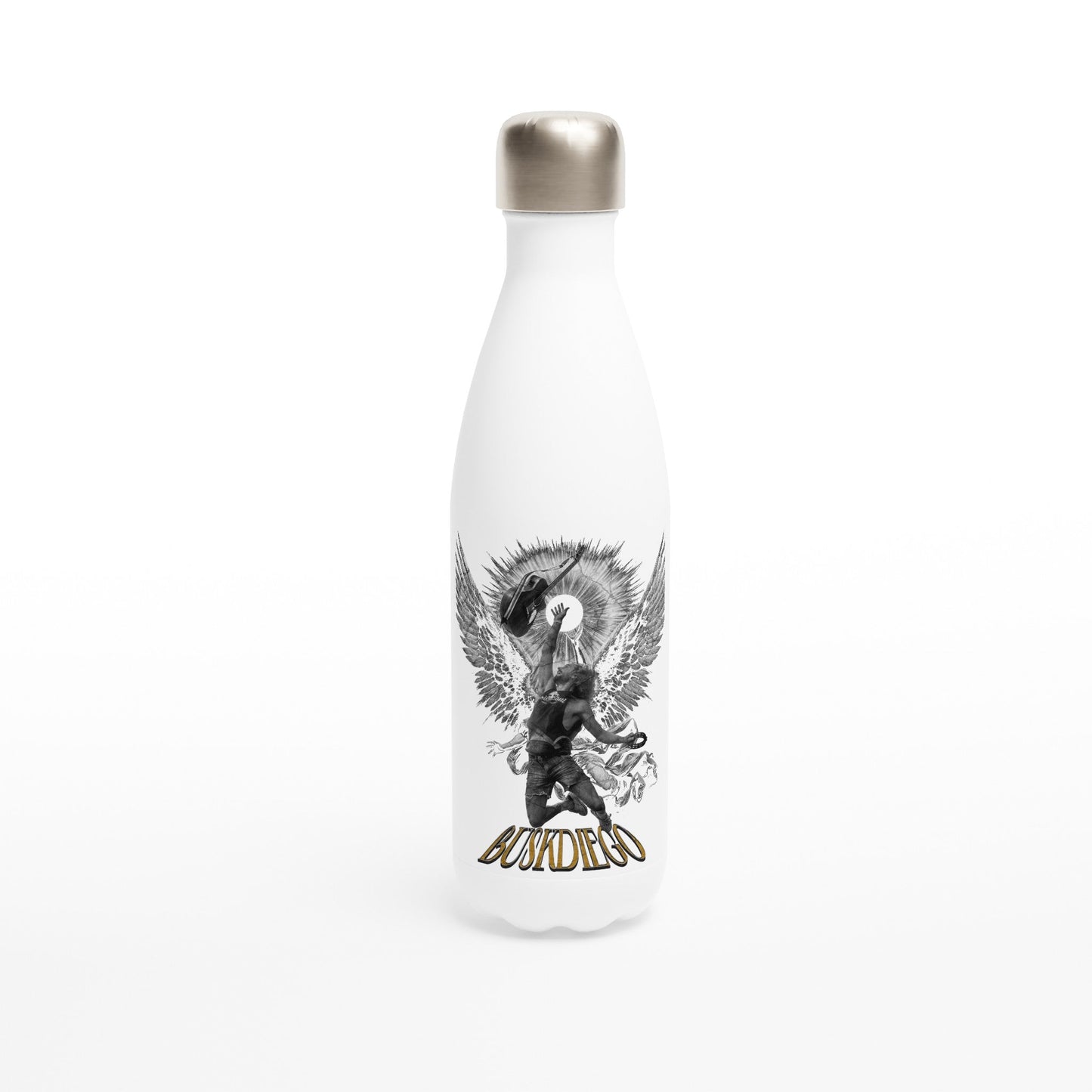 500ml 17oz Stainless Steel Water Bottle - Print Material - BuskDiego