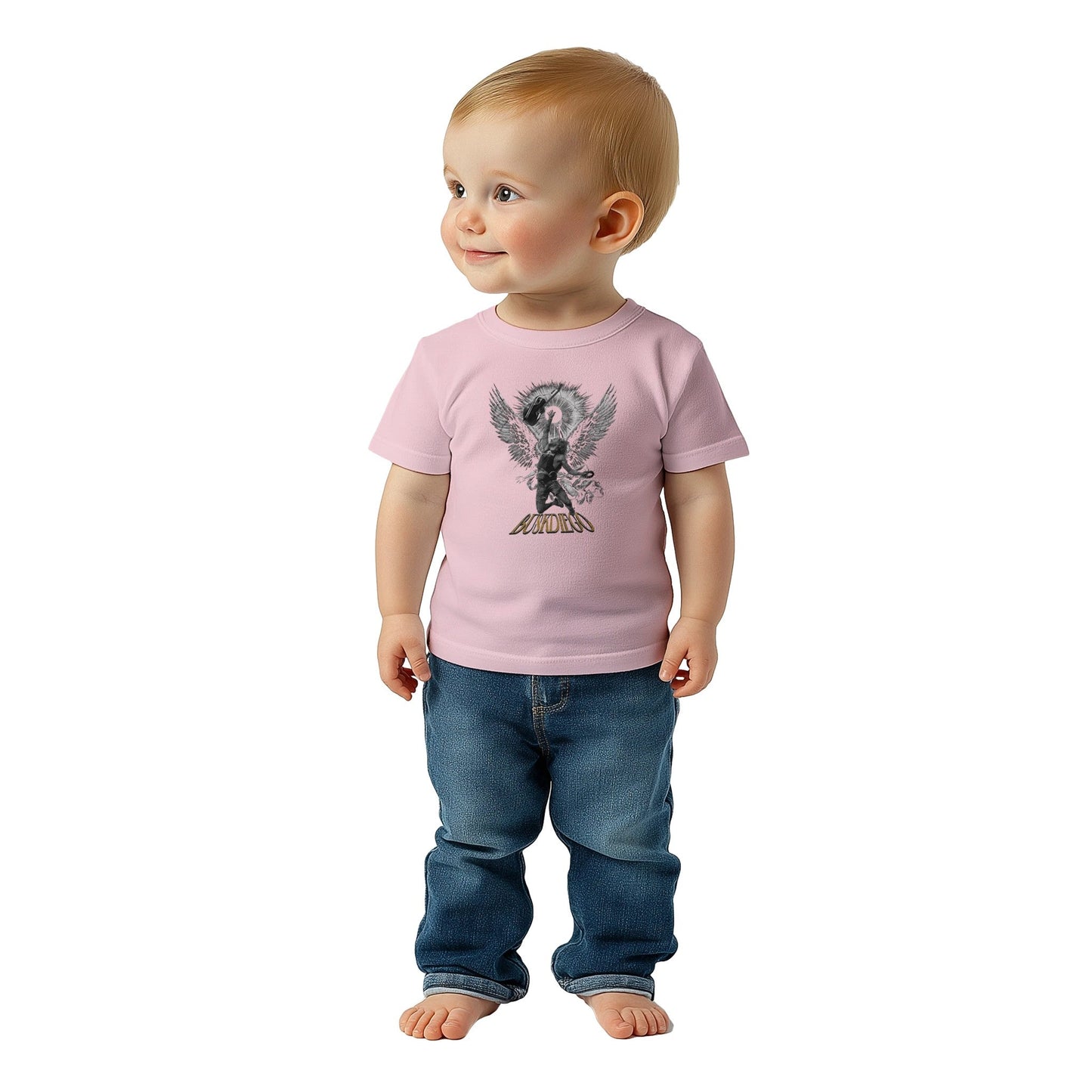 High On Life Baby Crewneck T-shirt - Print Material - BuskDiego
