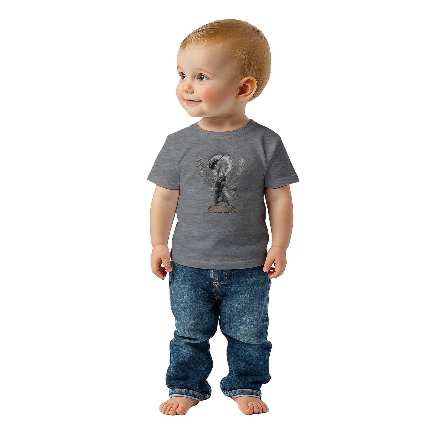 High On Life Baby Crewneck T-shirt - Print Material - BuskDiego