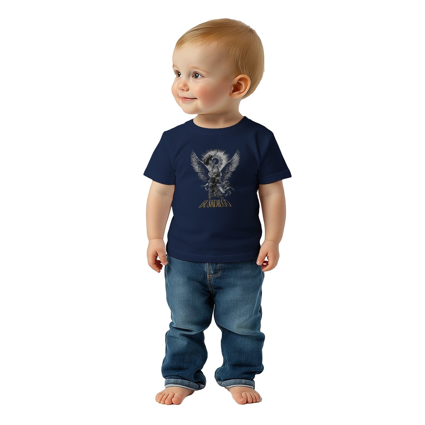 High On Life Baby Crewneck T-shirt - Print Material - BuskDiego