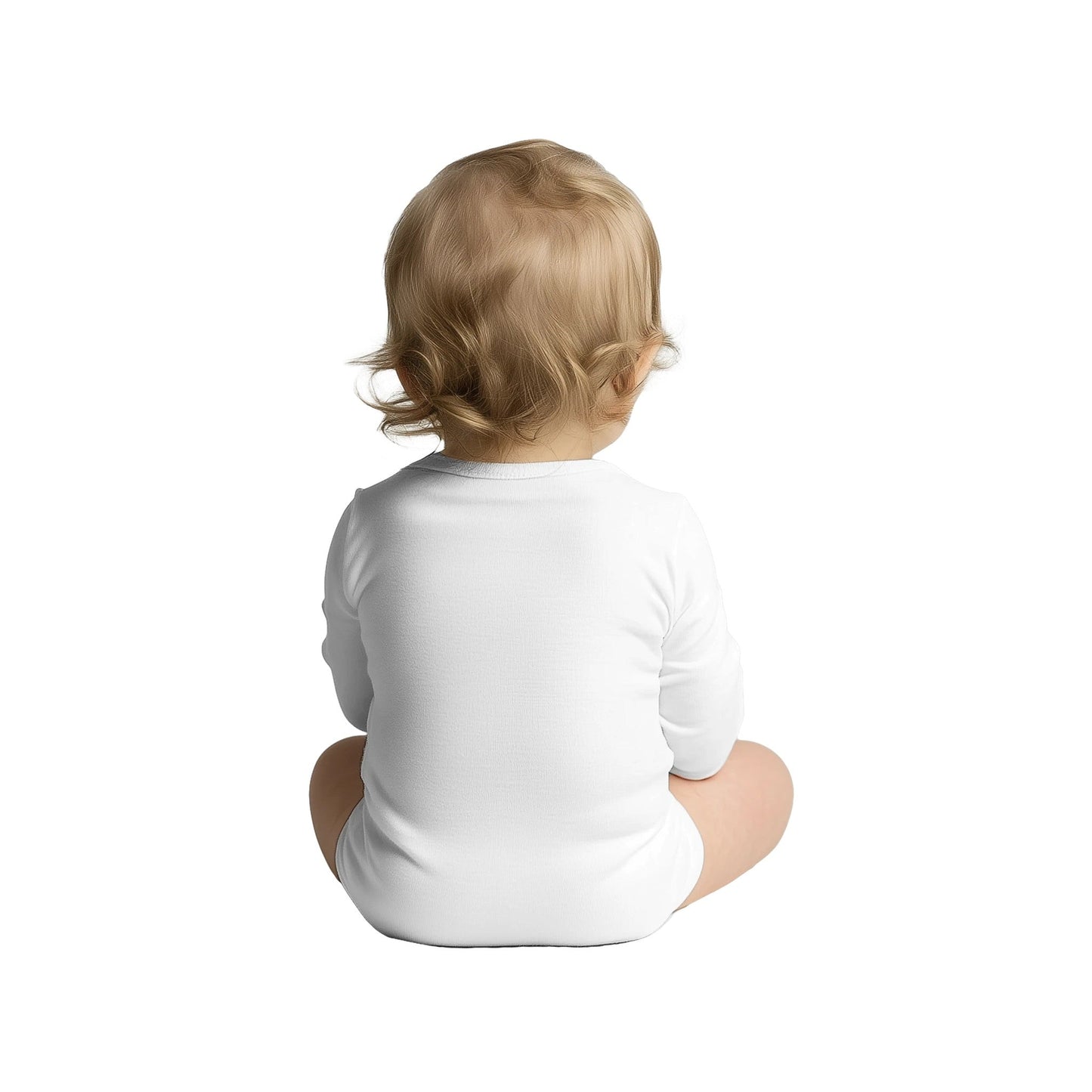 High On Life Classic Baby Long Sleeve Bodysuit - Print Material - BuskDiego