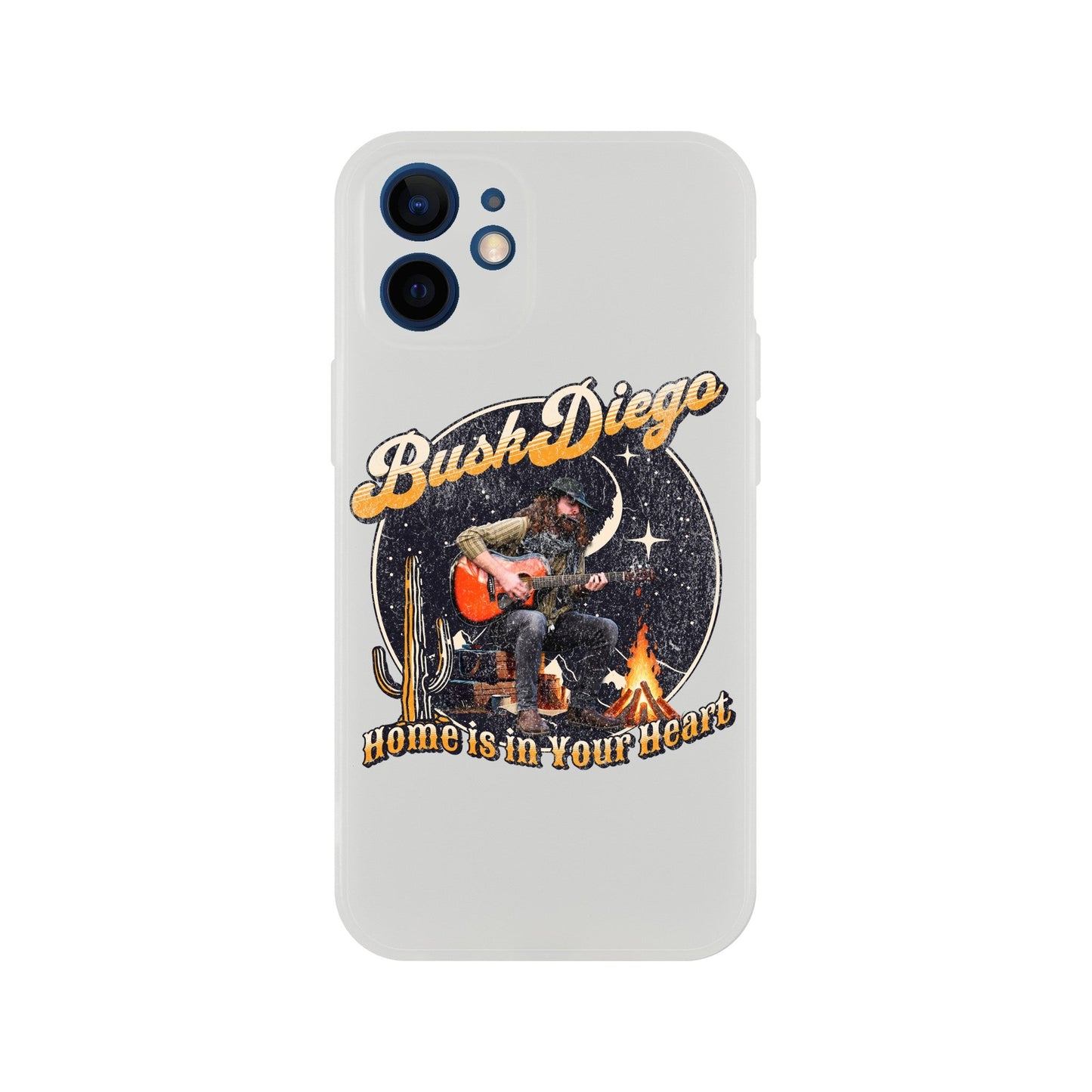 Home Is In Your Heart Phone Case Flexi - Print Material - BuskDiego