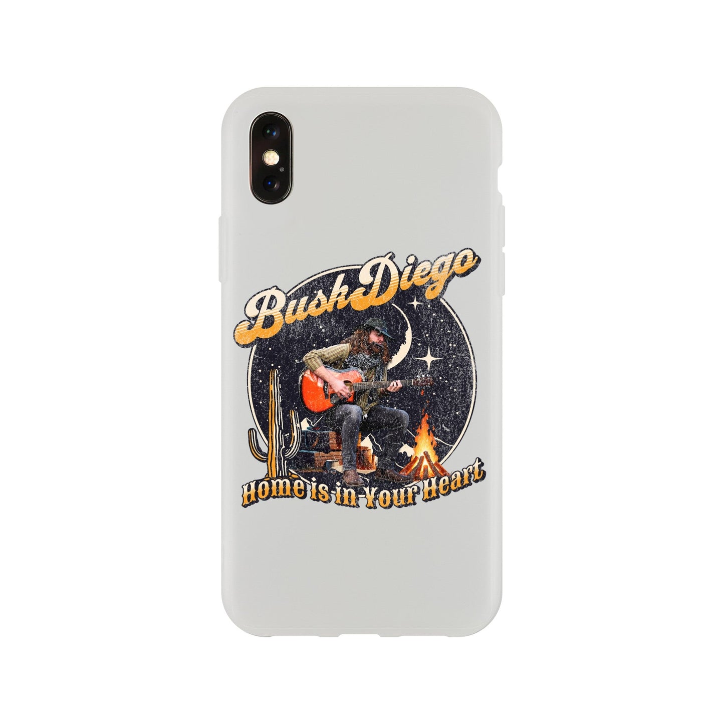 Home Is In Your Heart Phone Case Flexi - Print Material - BuskDiego