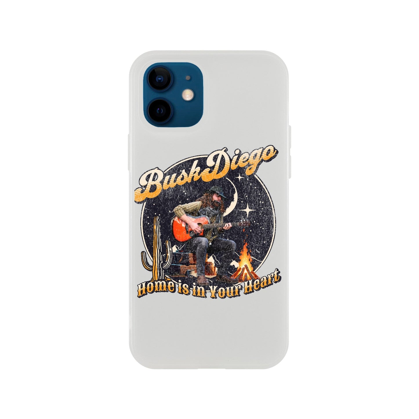 Home Is In Your Heart Phone Case Flexi - Print Material - BuskDiego