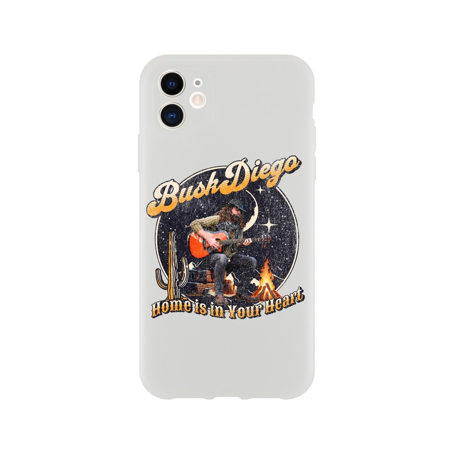 Home Is In Your Heart Phone Case Flexi - Print Material - BuskDiego