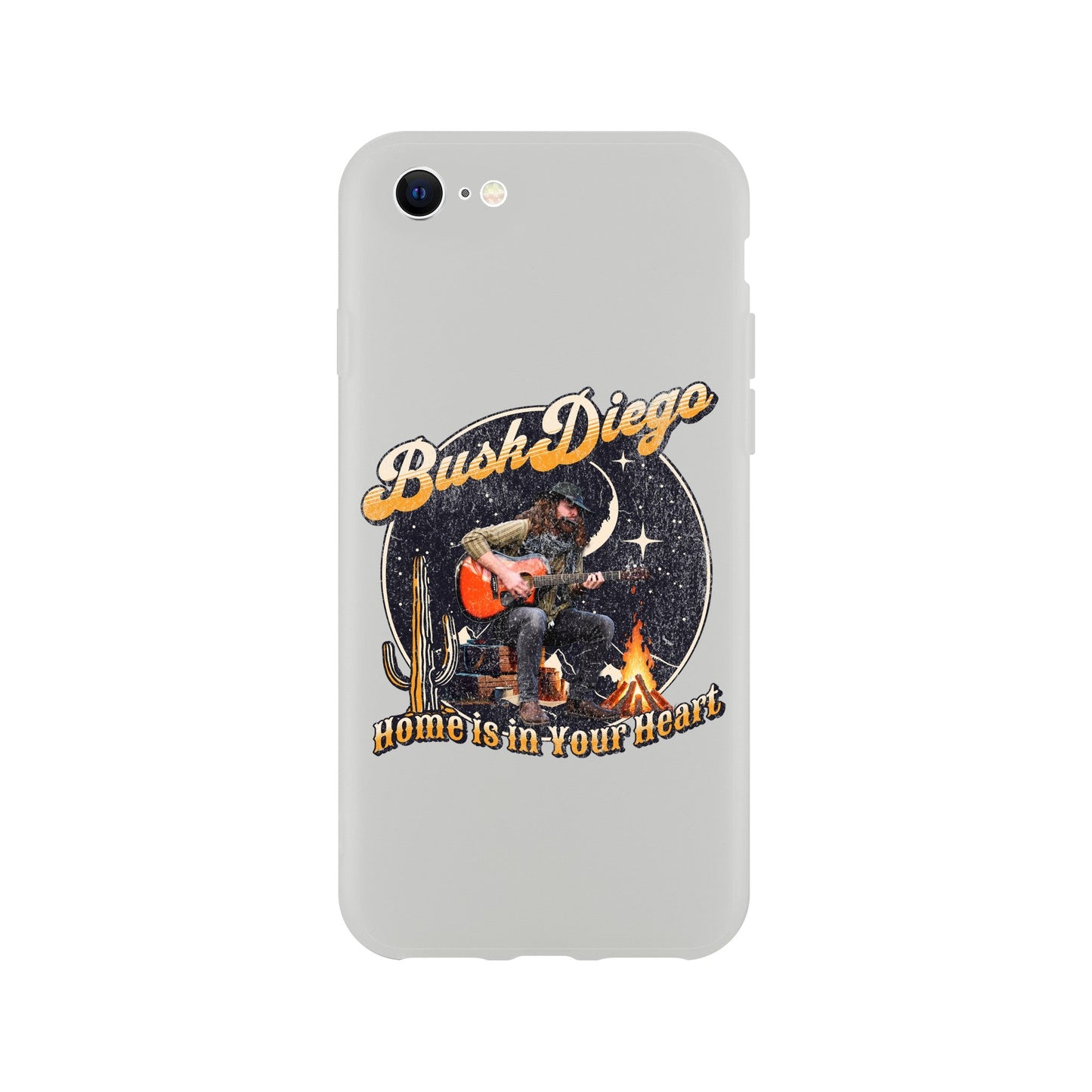 Home Is In Your Heart Phone Case Flexi - Print Material - BuskDiego