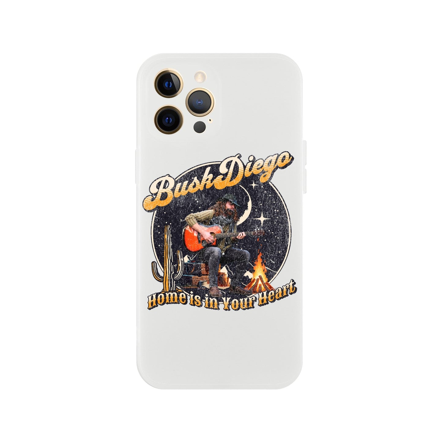 Home Is In Your Heart Phone Case Flexi - Print Material - BuskDiego