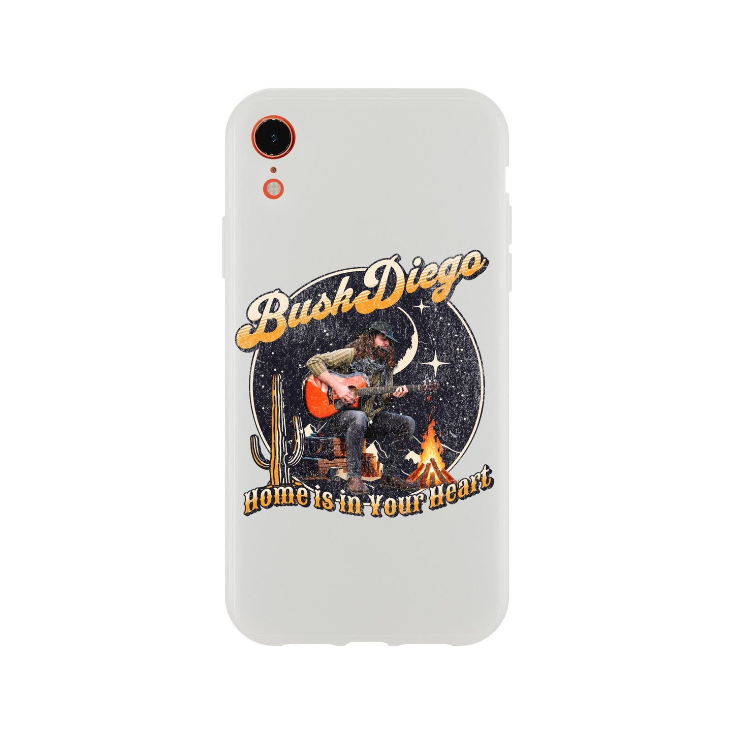 Home Is In Your Heart Phone Case Flexi - Print Material - BuskDiego