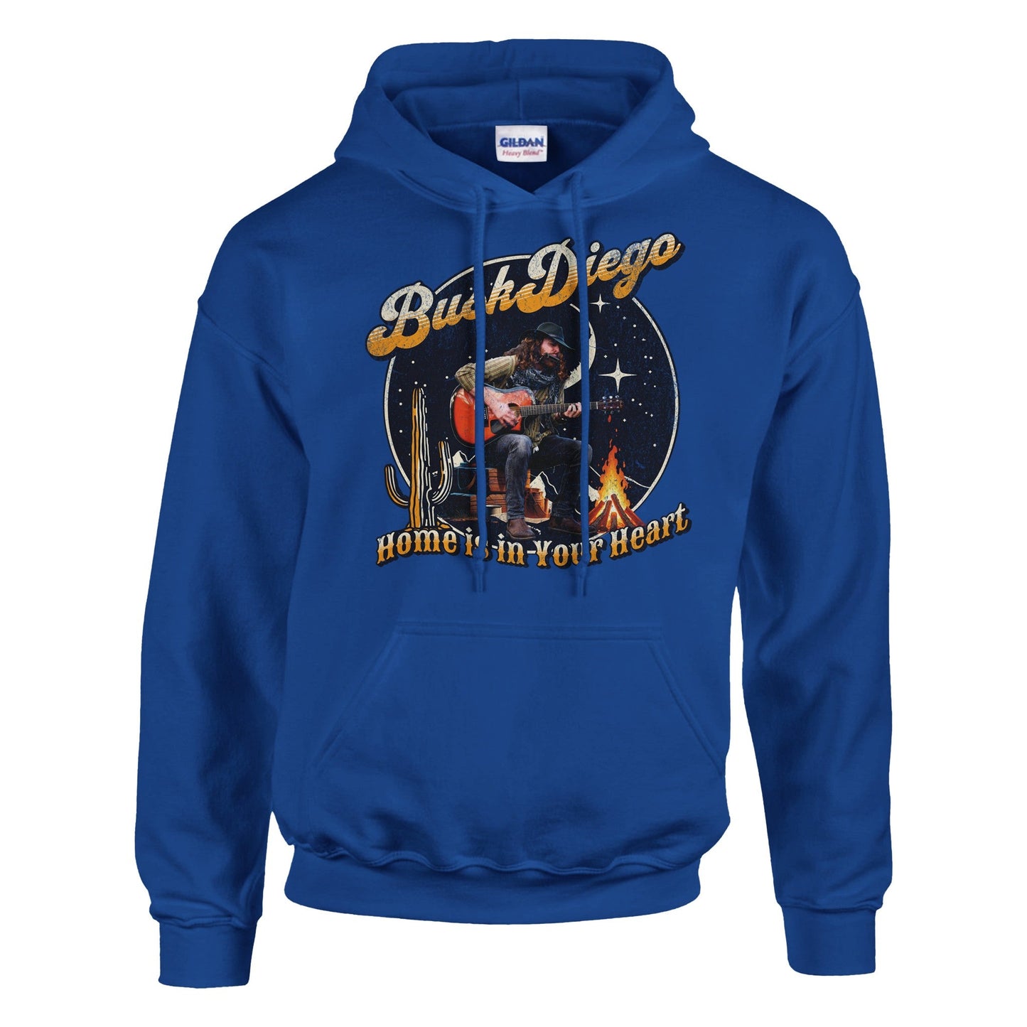 Home Is In Your Heart Pullover Hoodie - Print Material - BuskDiego