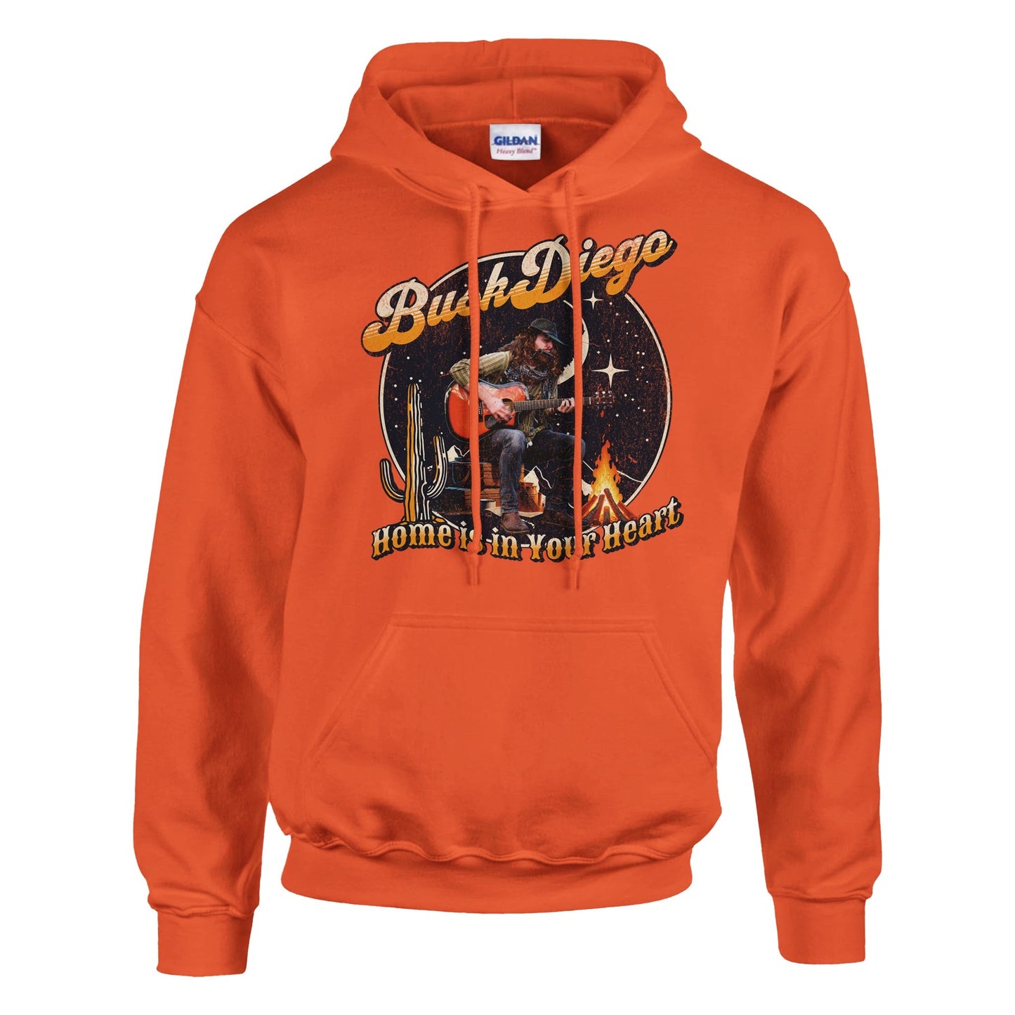 Home Is In Your Heart Pullover Hoodie - Print Material - BuskDiego