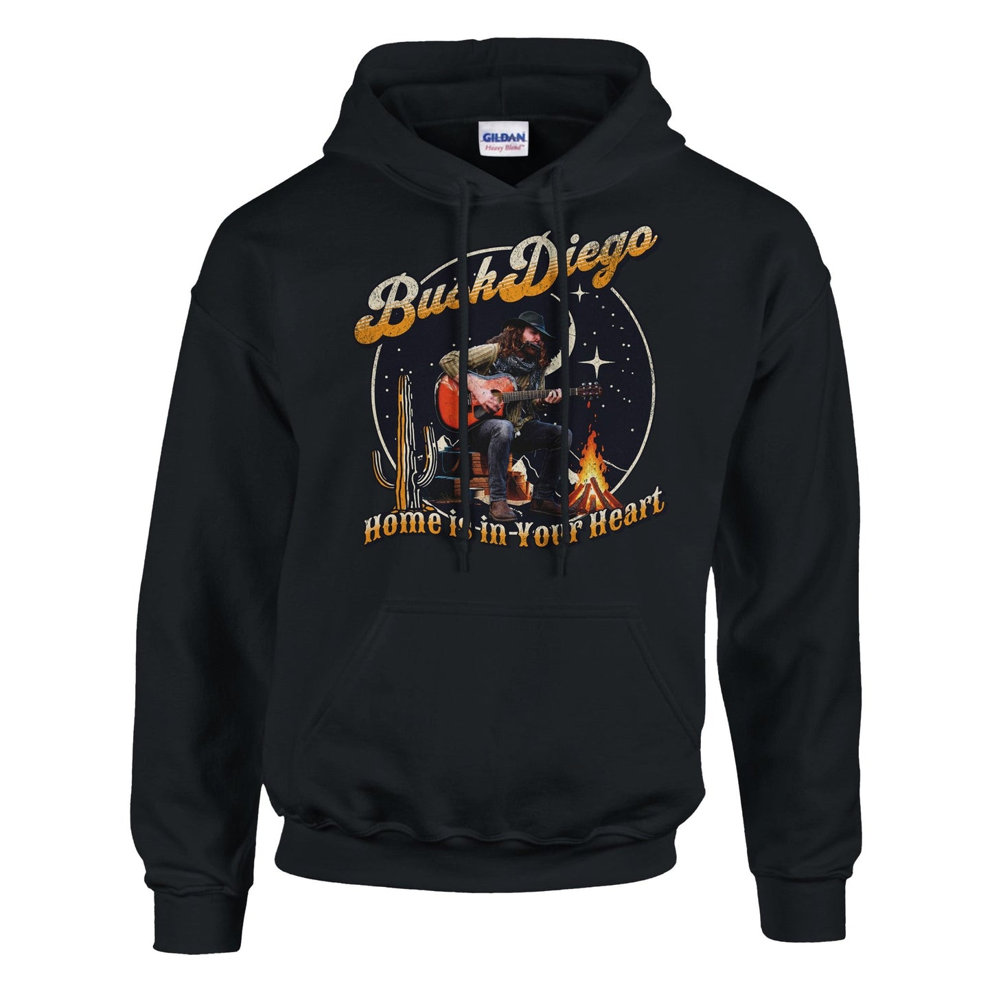 Home Is In Your Heart Pullover Hoodie - Print Material - BuskDiego
