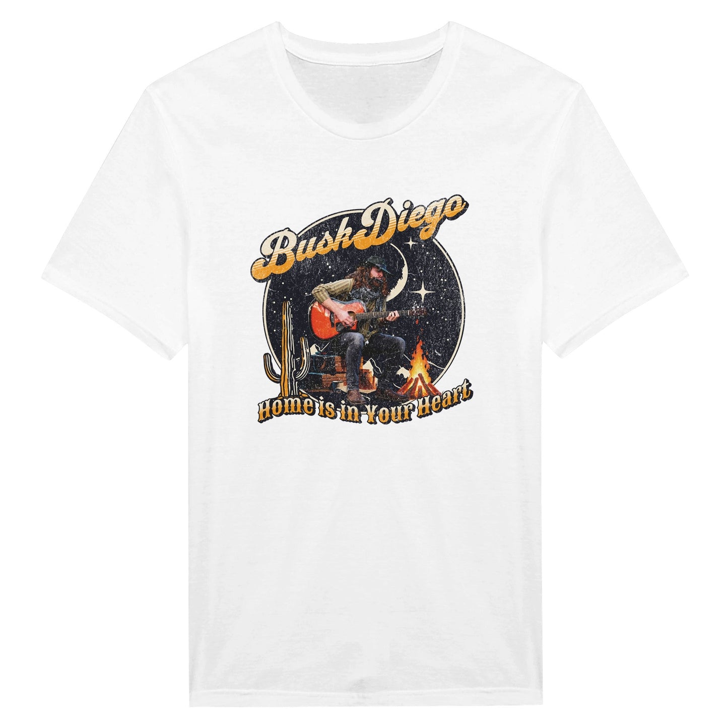 Home Is In Your Heart T-shirt - Print Material - BuskDiego
