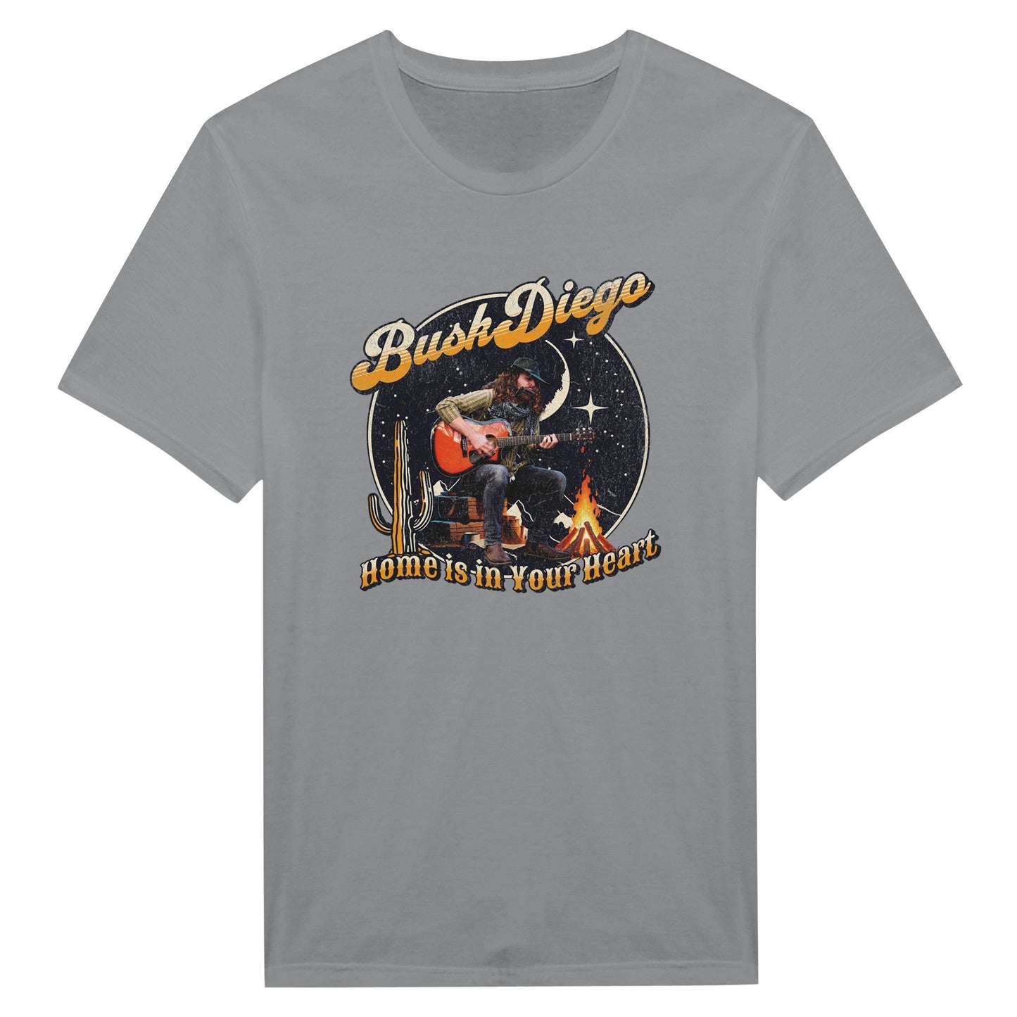 Home Is In Your Heart T-shirt - Print Material - BuskDiego