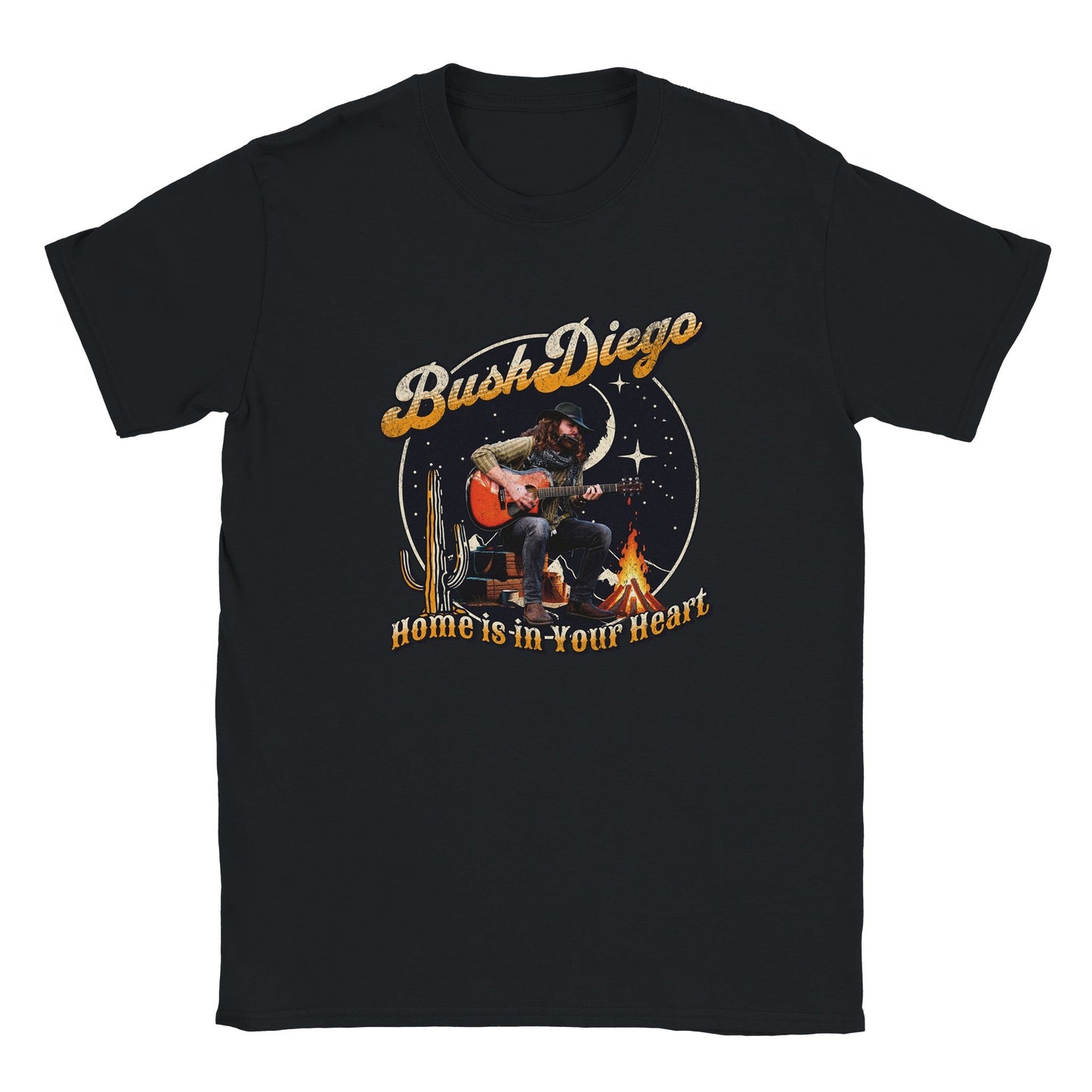 Home Is In Your Heart T-shirt - Print Material - BuskDiego