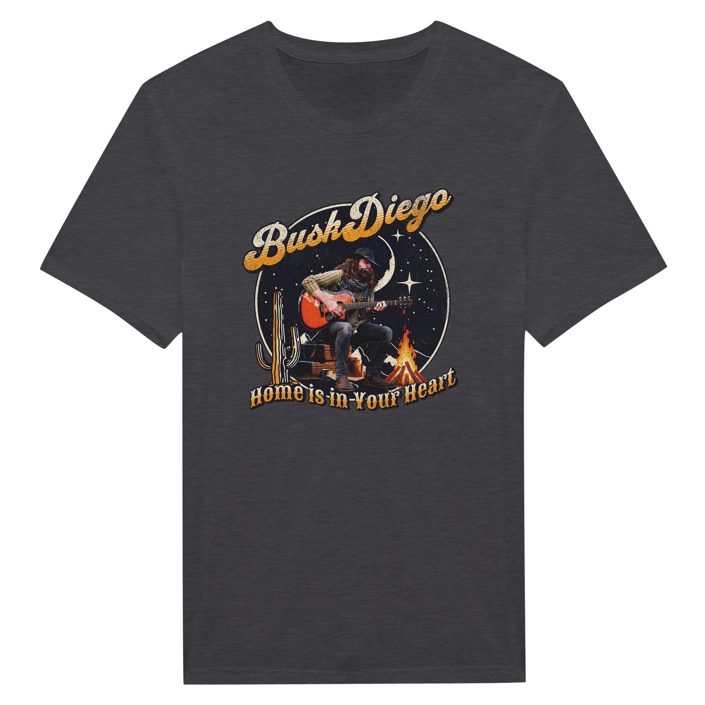 Home Is In Your Heart T-shirt - Print Material - BuskDiego
