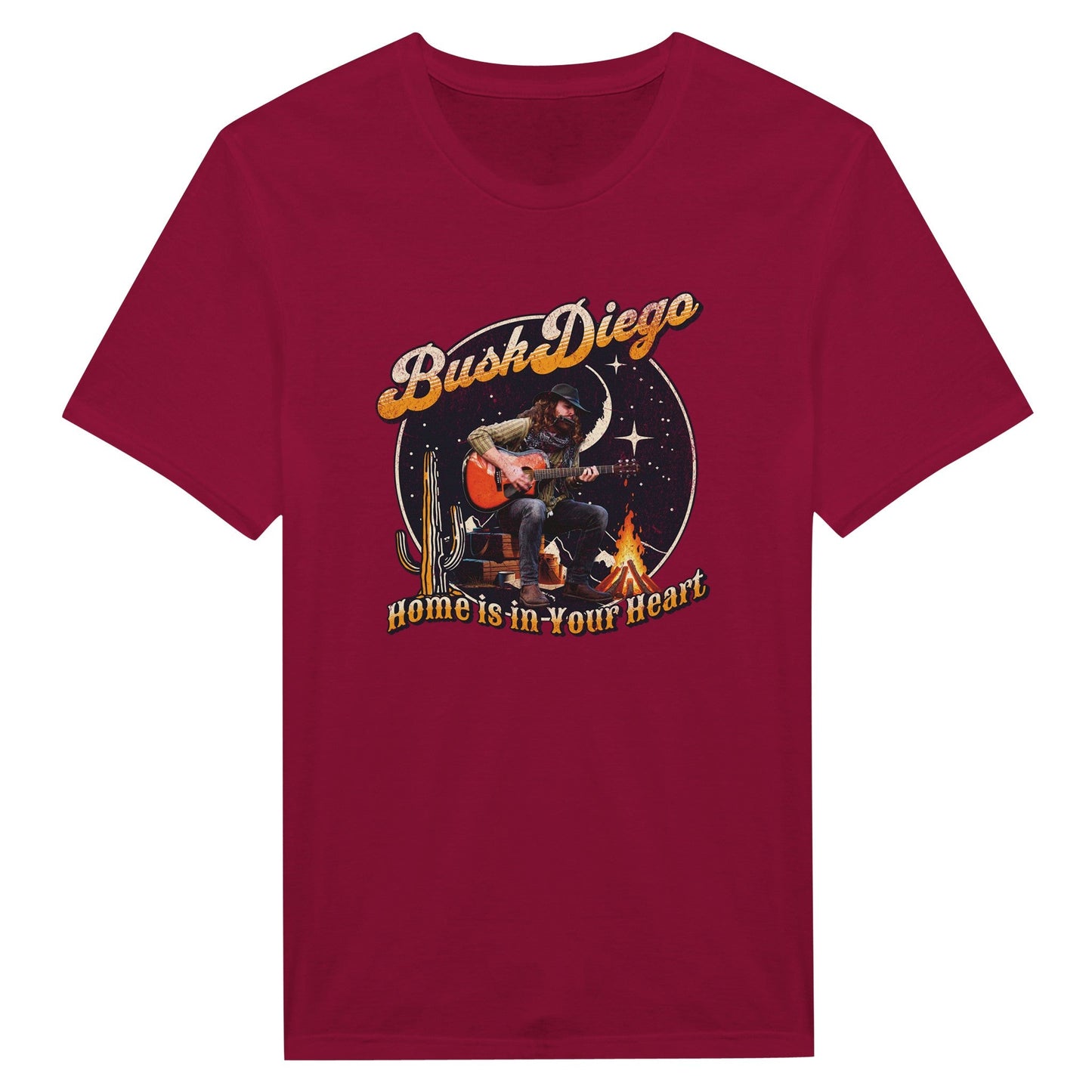 Home Is In Your Heart T-shirt - Print Material - BuskDiego