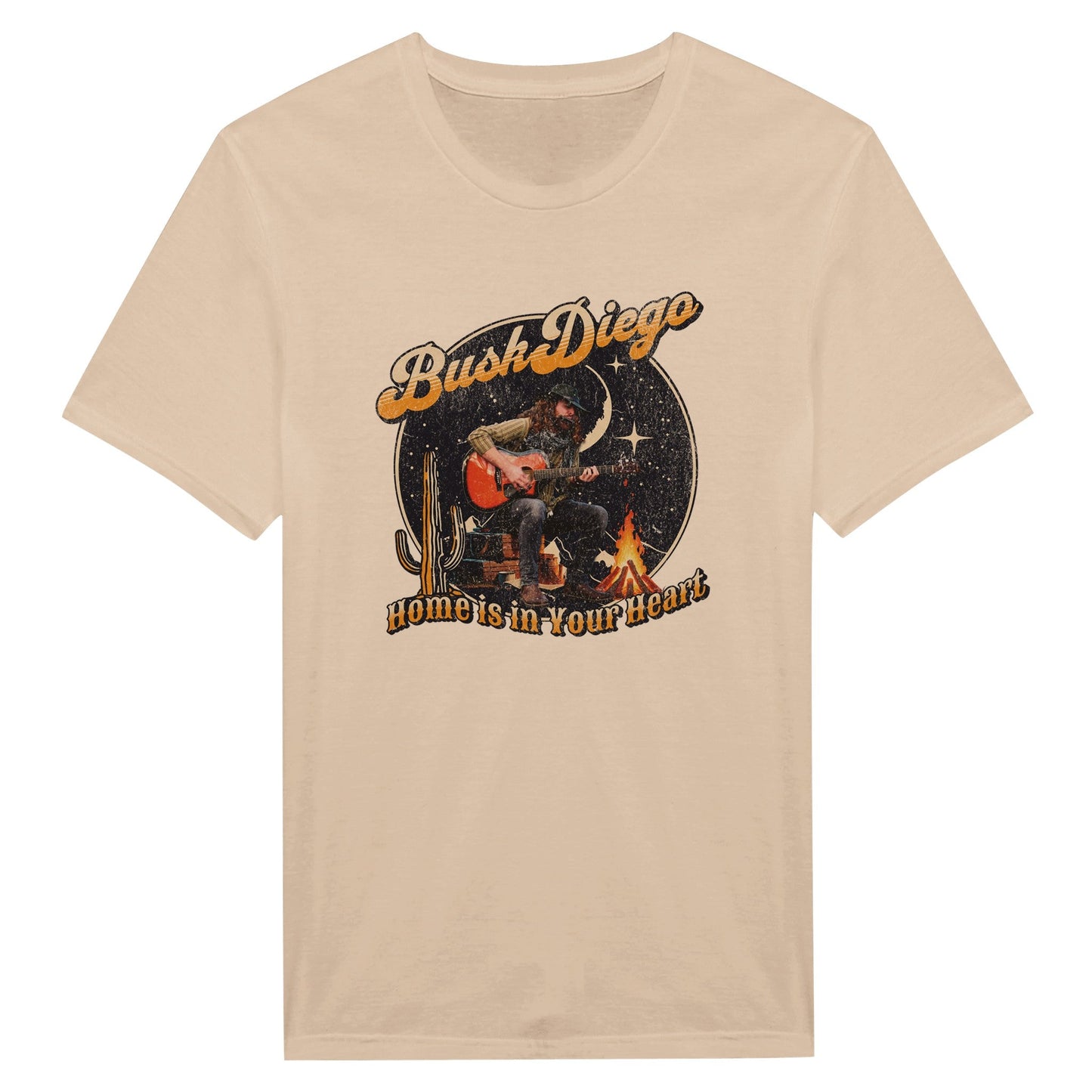 Home Is In Your Heart T-shirt - Print Material - BuskDiego