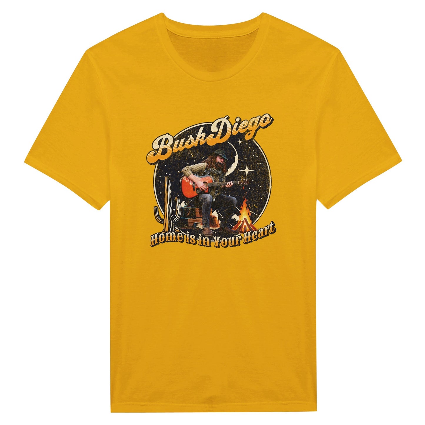 Home Is In Your Heart T-shirt - Print Material - BuskDiego