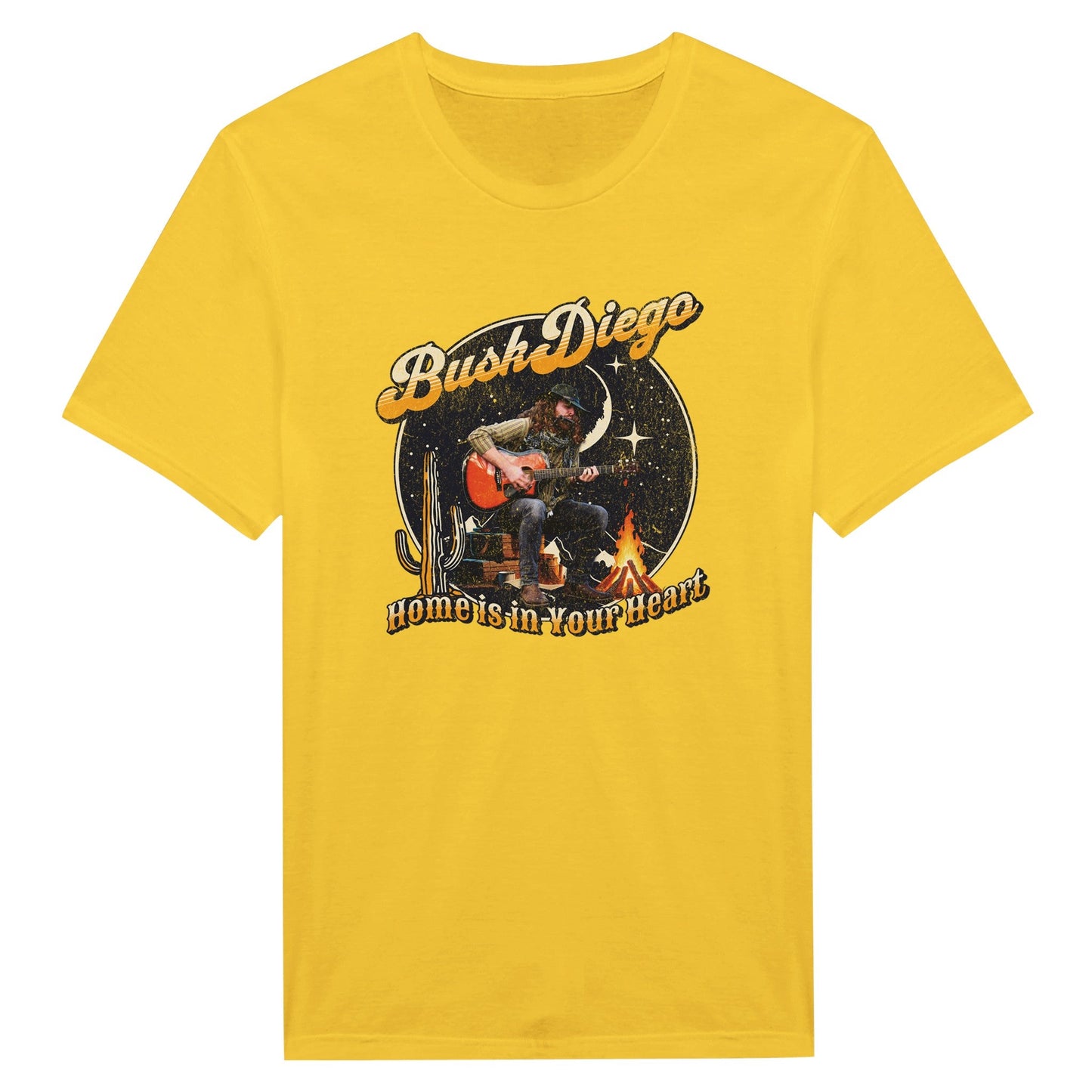 Home Is In Your Heart T-shirt - Print Material - BuskDiego