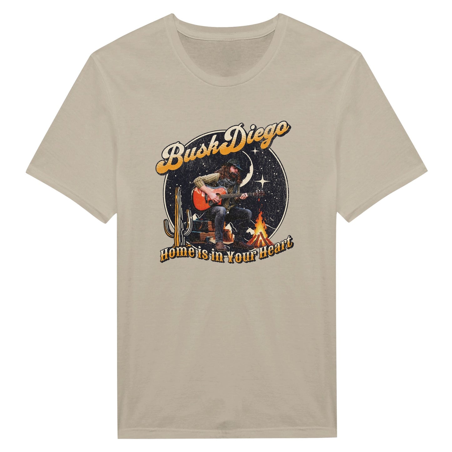 Home Is In Your Heart T-shirt - Print Material - BuskDiego