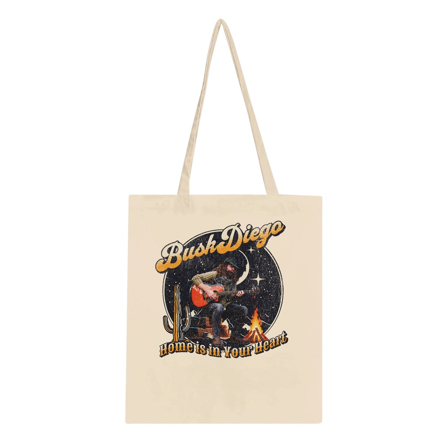 Home Is In Your Heart Tote Bag - Print Material - BuskDiego