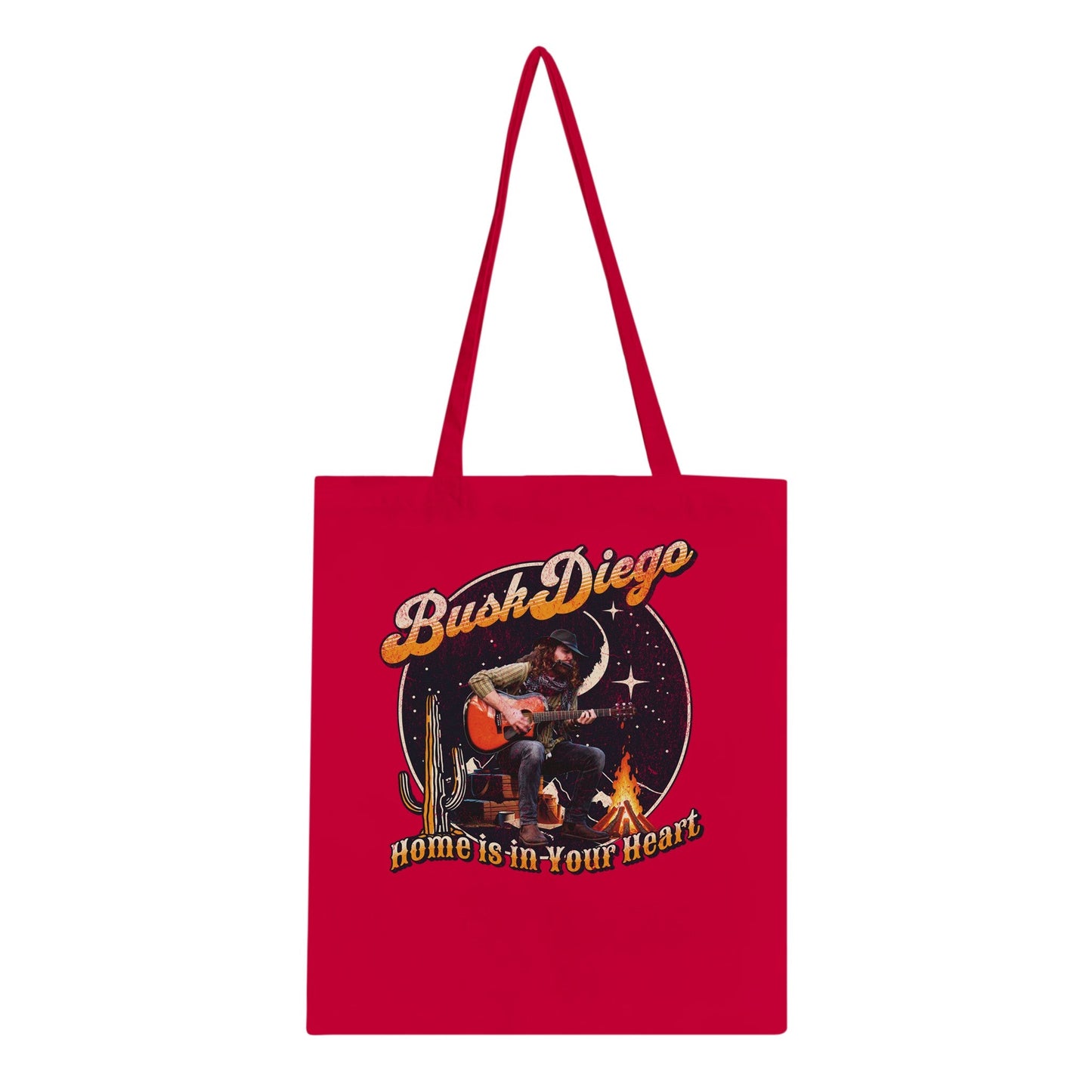 Home Is In Your Heart Tote Bag - Print Material - BuskDiego