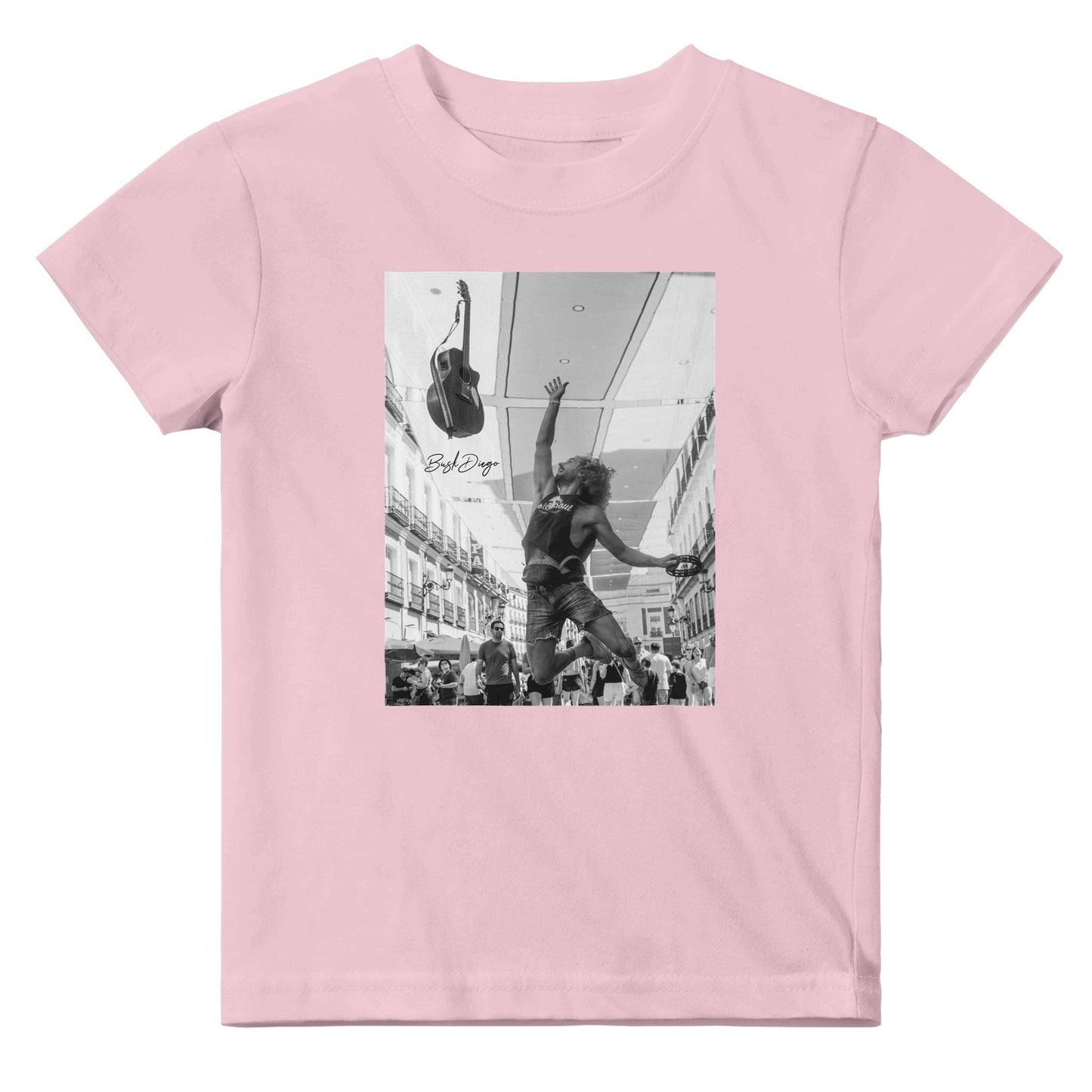 Living The Dream Baby Crewneck T-shirt - Print Material - BuskDiego