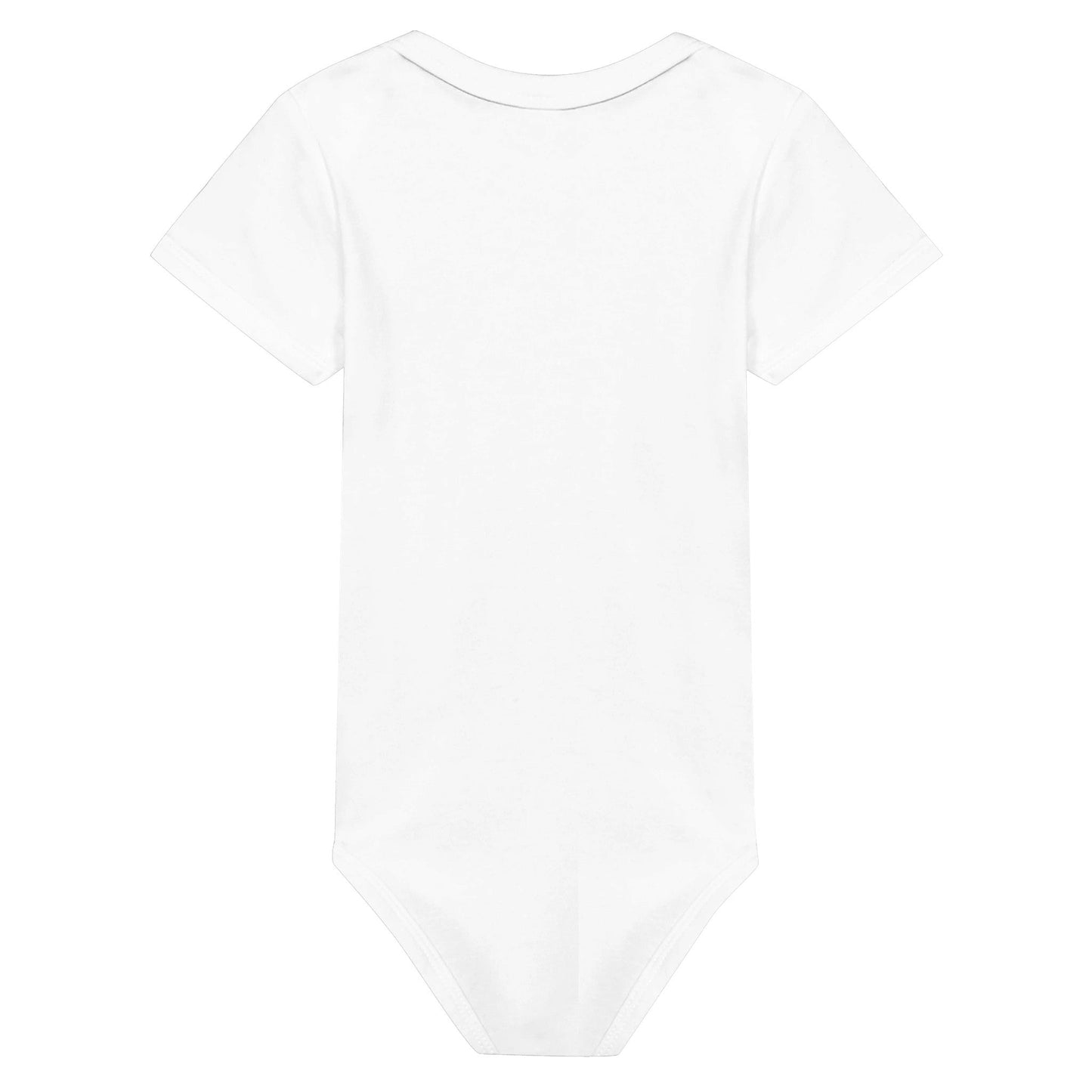 Living The Dream Baby Short Sleeve Bodysuit - Print Material - BuskDiego