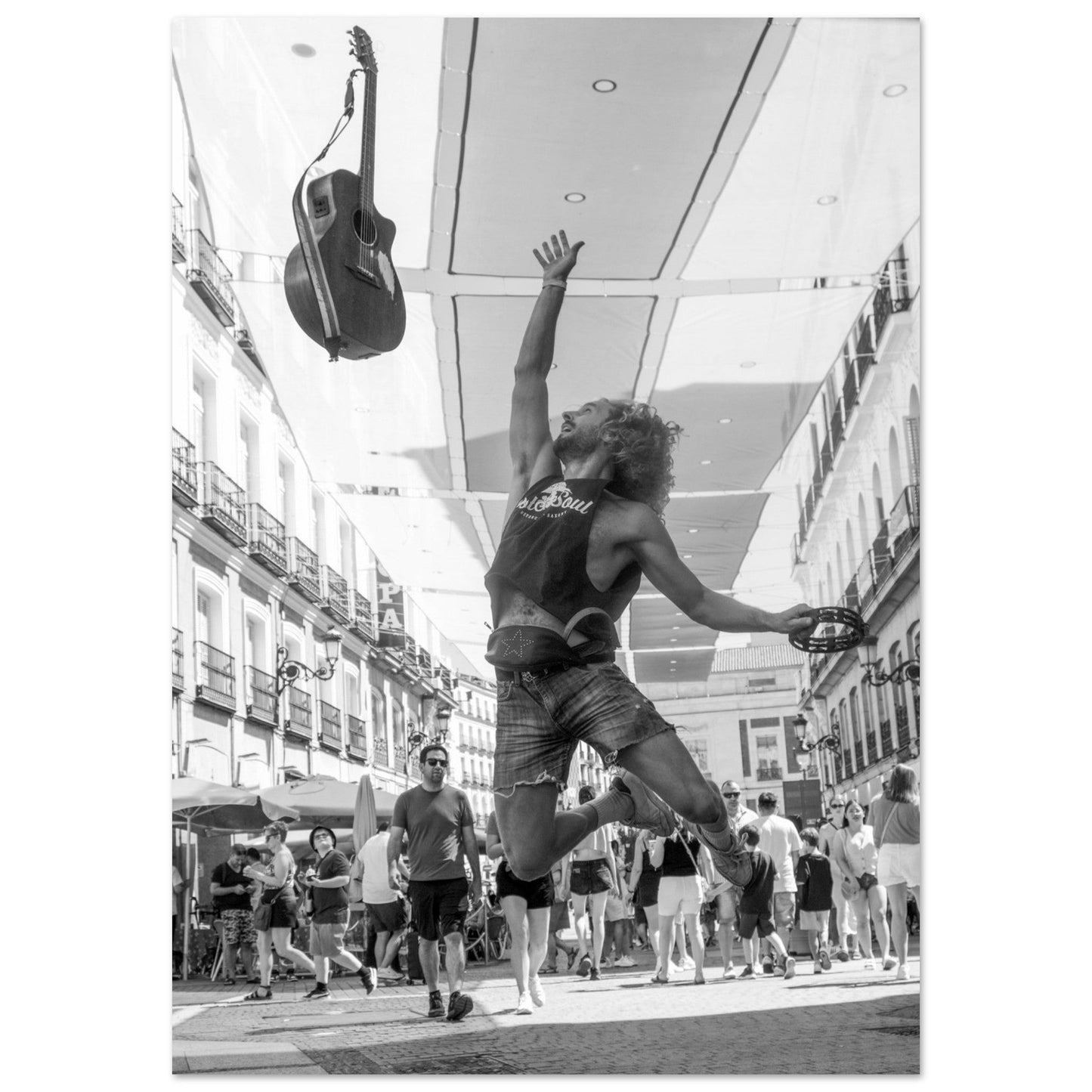 Living The Dream Fine Art Poster BuskDiego - Print Material - BuskDiego