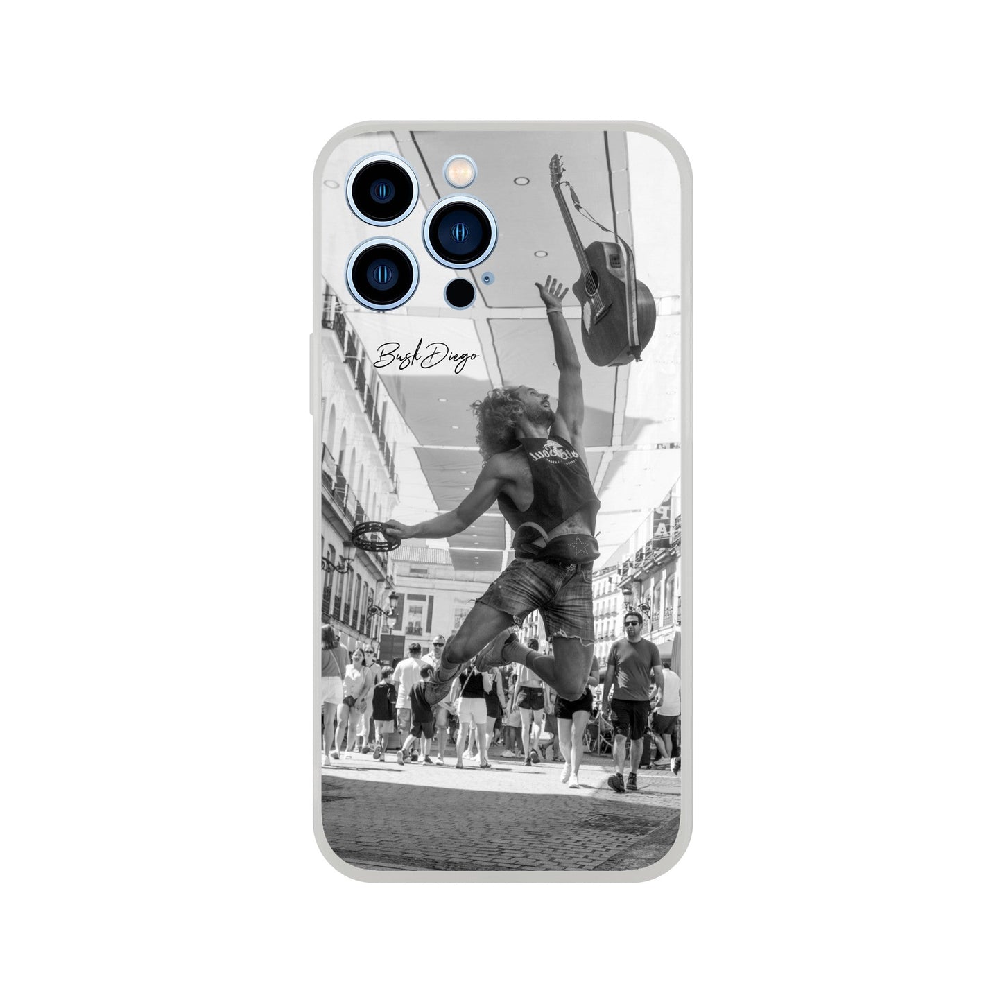 Living The Dream Phone Case Flexi - Print Material - BuskDiego