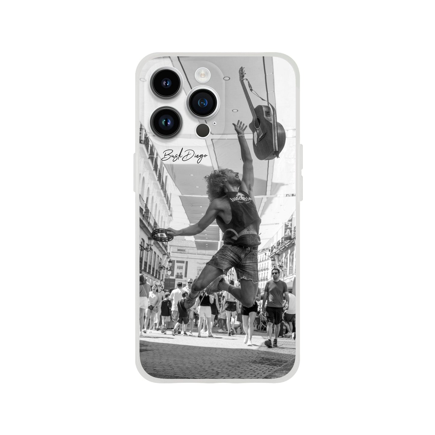 Living The Dream Phone Case Flexi - Print Material - BuskDiego