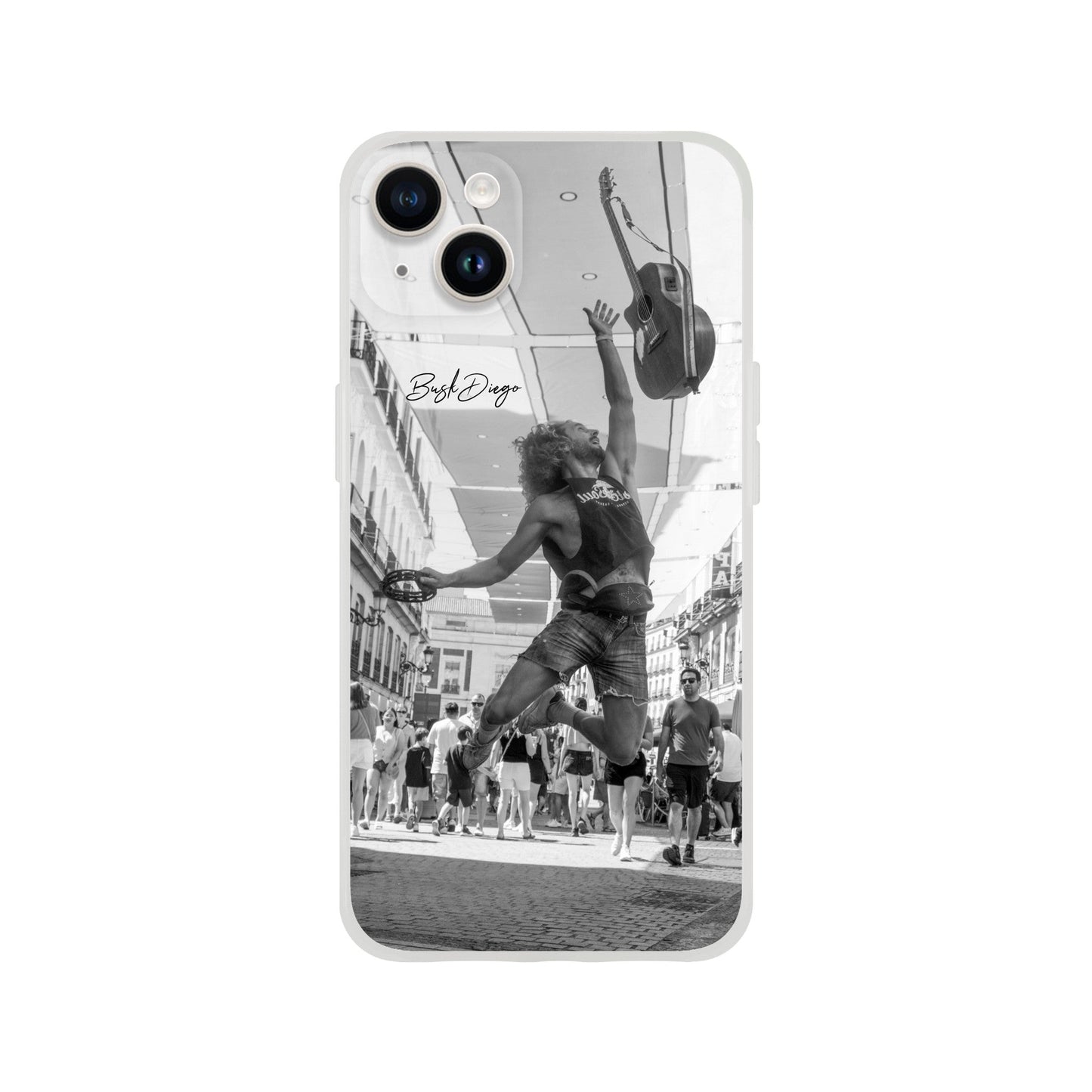 Living The Dream Phone Case Flexi - Print Material - BuskDiego