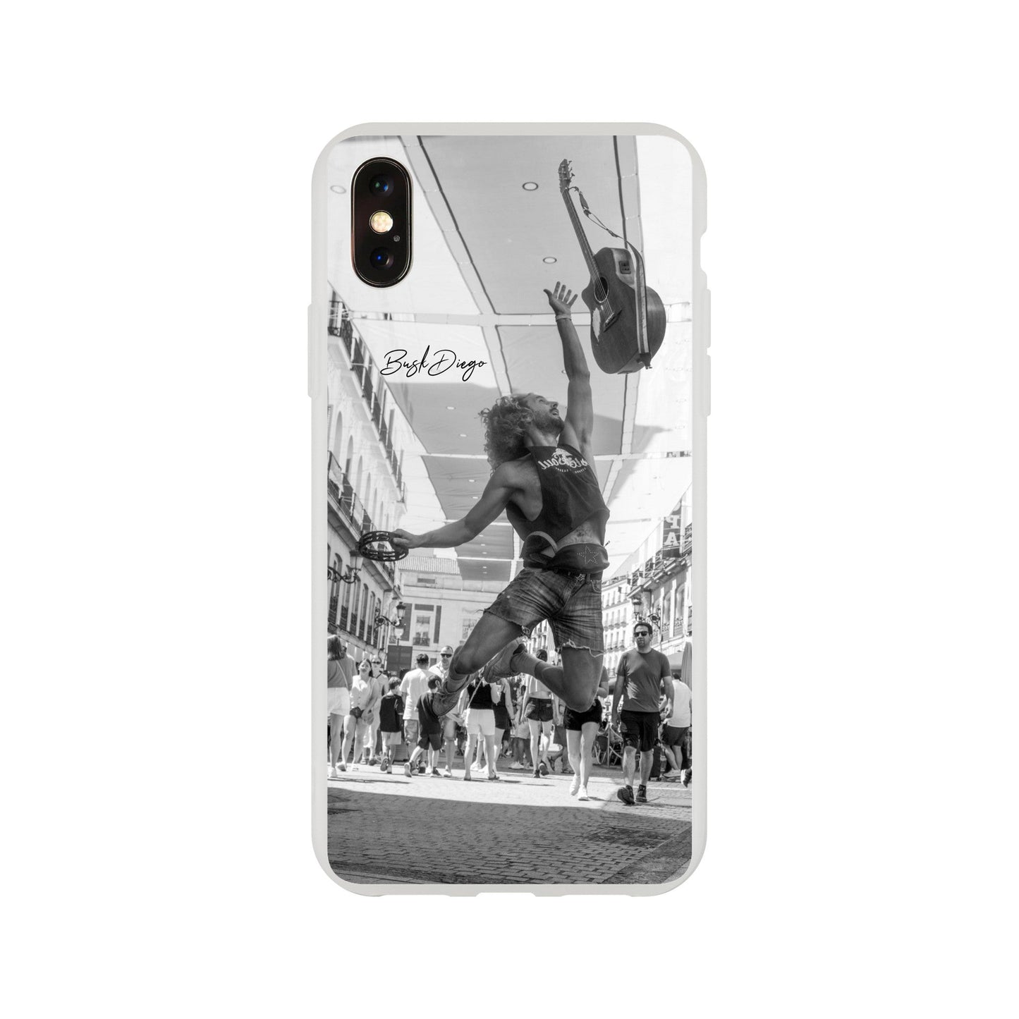 Living The Dream Phone Case Flexi - Print Material - BuskDiego