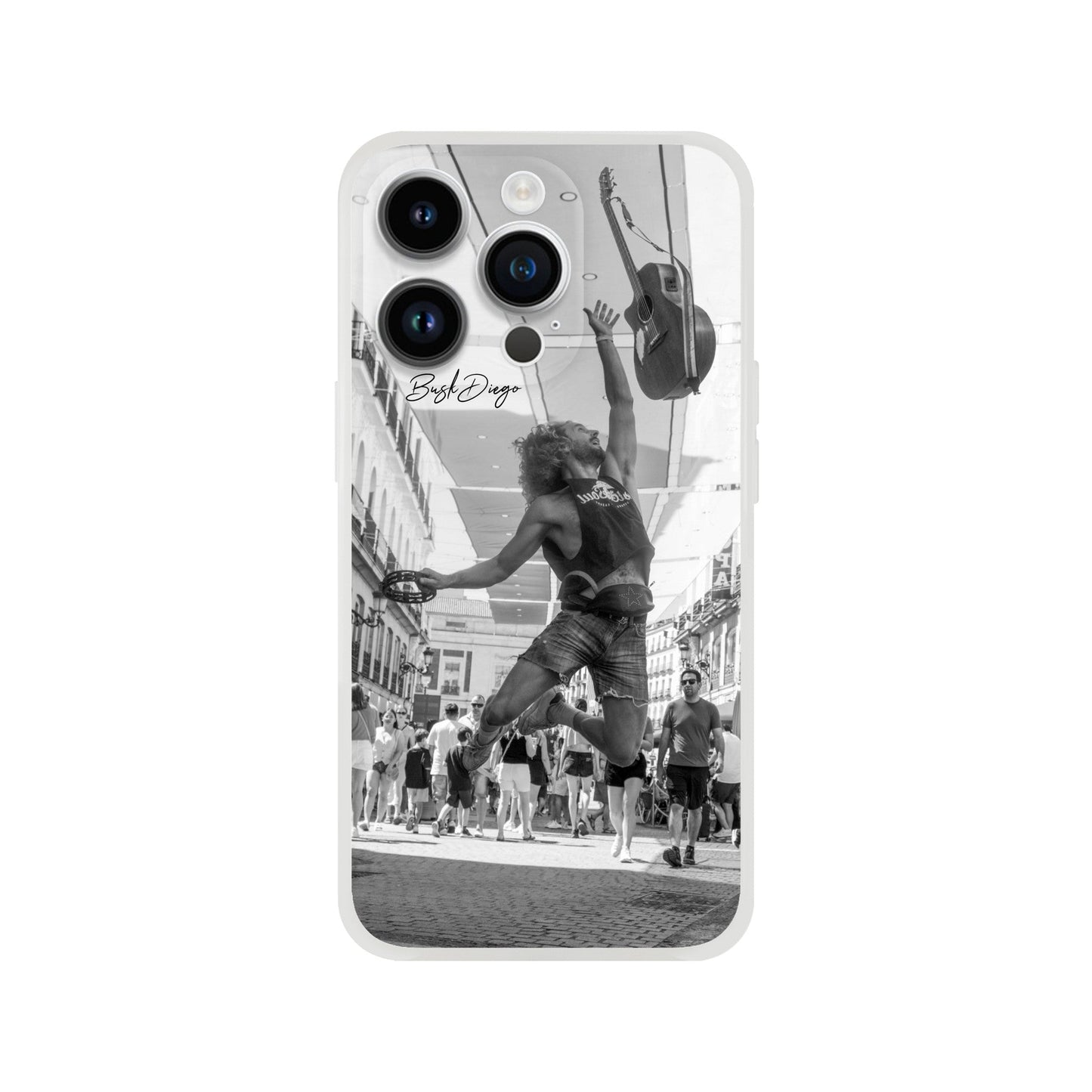 Living The Dream Phone Case Flexi - Print Material - BuskDiego