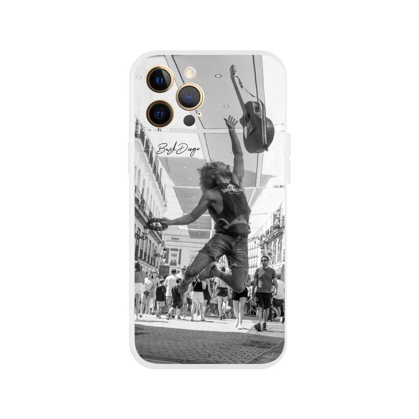 Living The Dream Phone Case Flexi - Print Material - BuskDiego