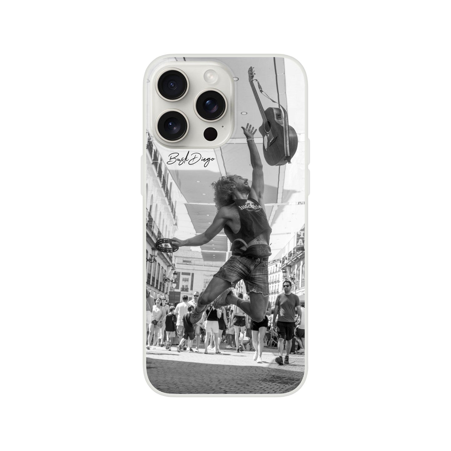 Living The Dream Phone Case Flexi - Print Material - BuskDiego