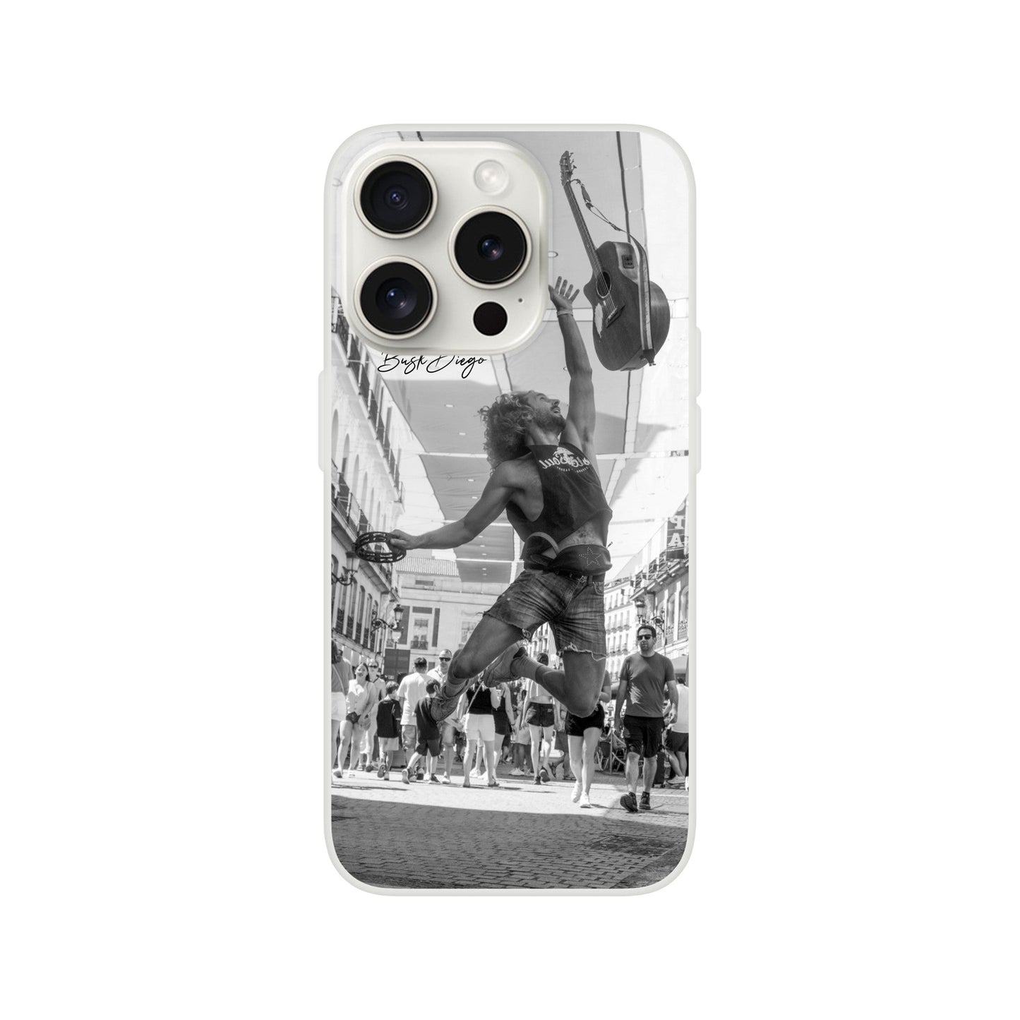 Living The Dream Phone Case Flexi - Print Material - BuskDiego