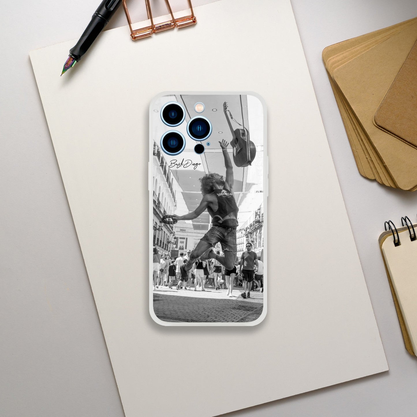 Living The Dream Phone Case Flexi - Print Material - BuskDiego