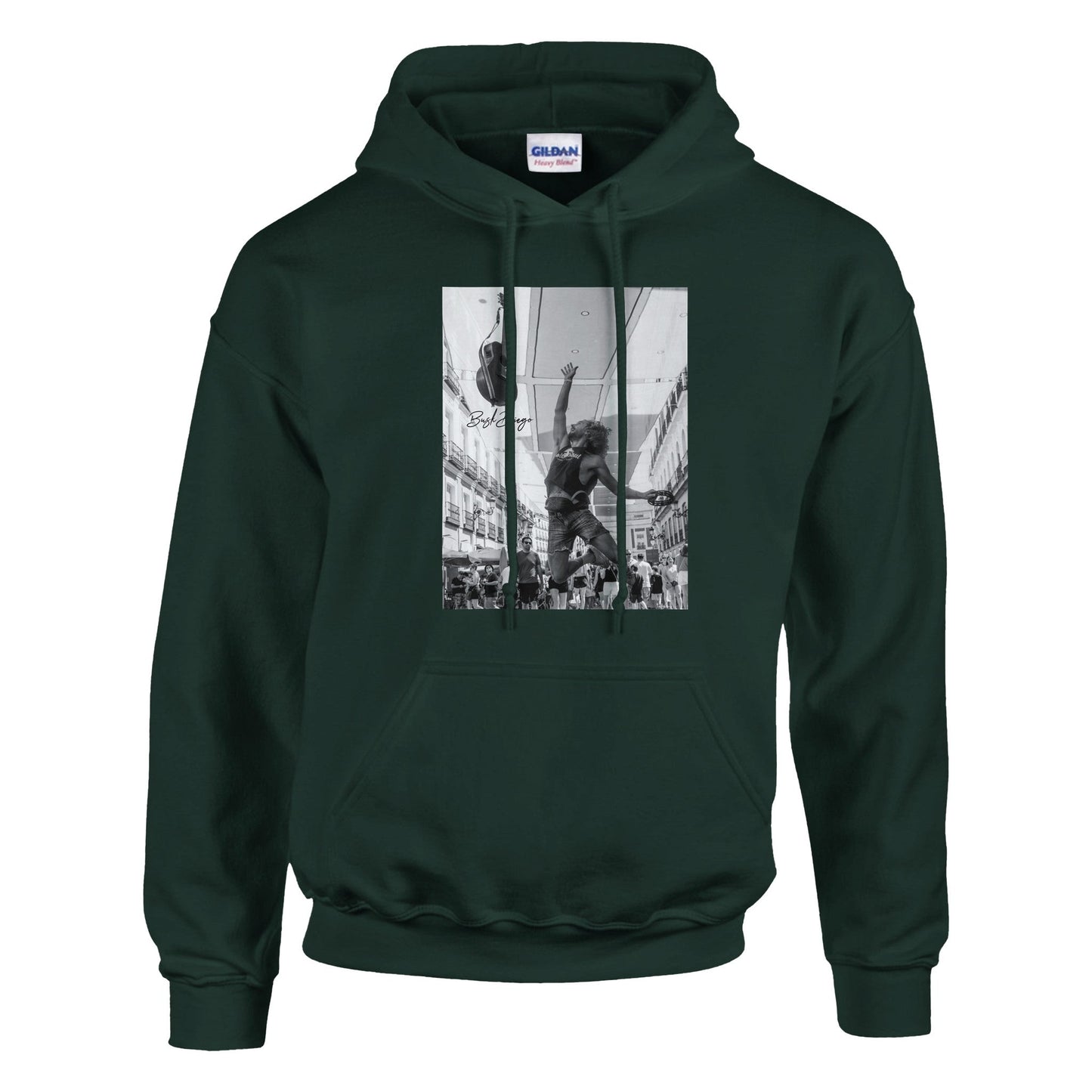 Living The Dream Pullover Hoodie - Print Material - BuskDiego