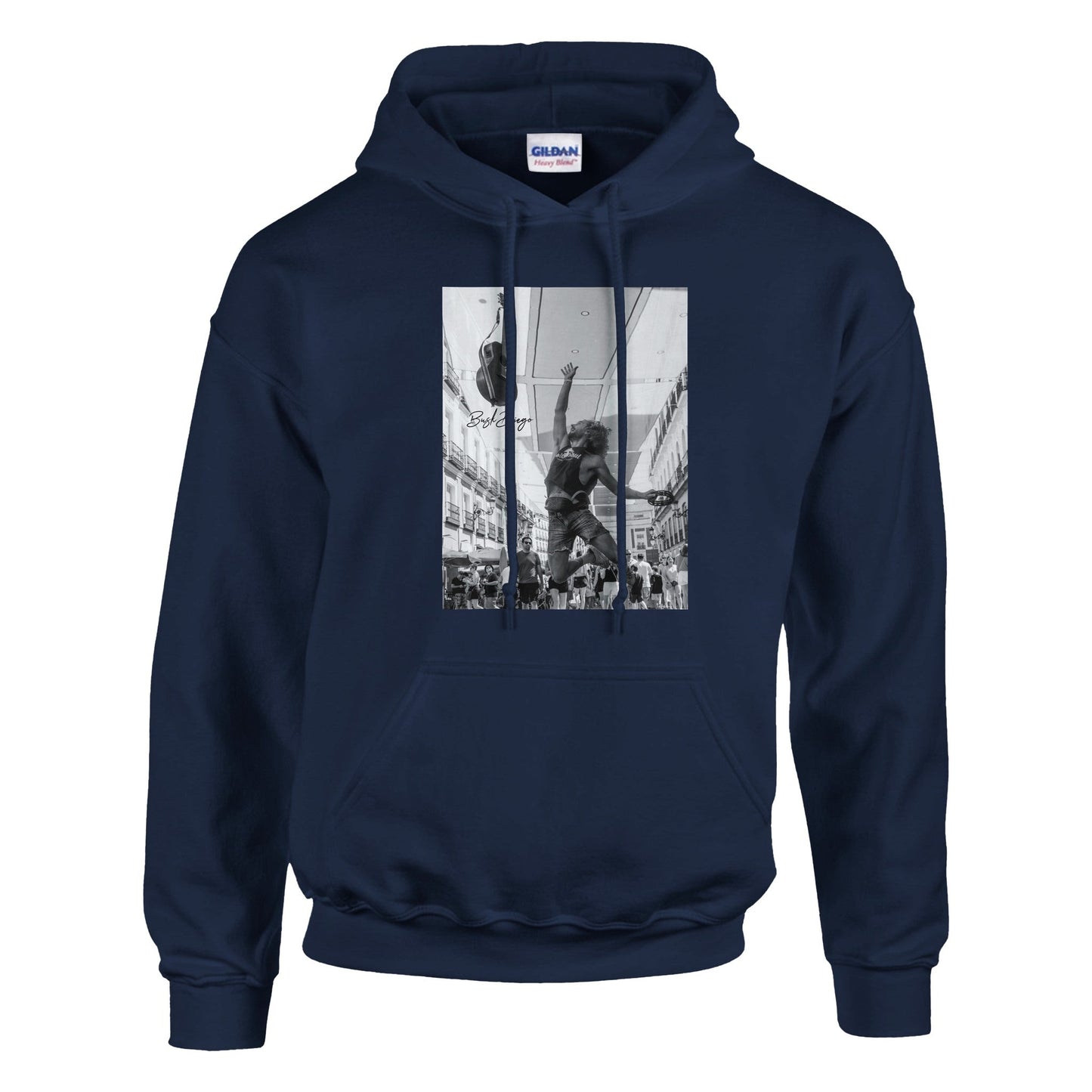 Living The Dream Pullover Hoodie - Print Material - BuskDiego