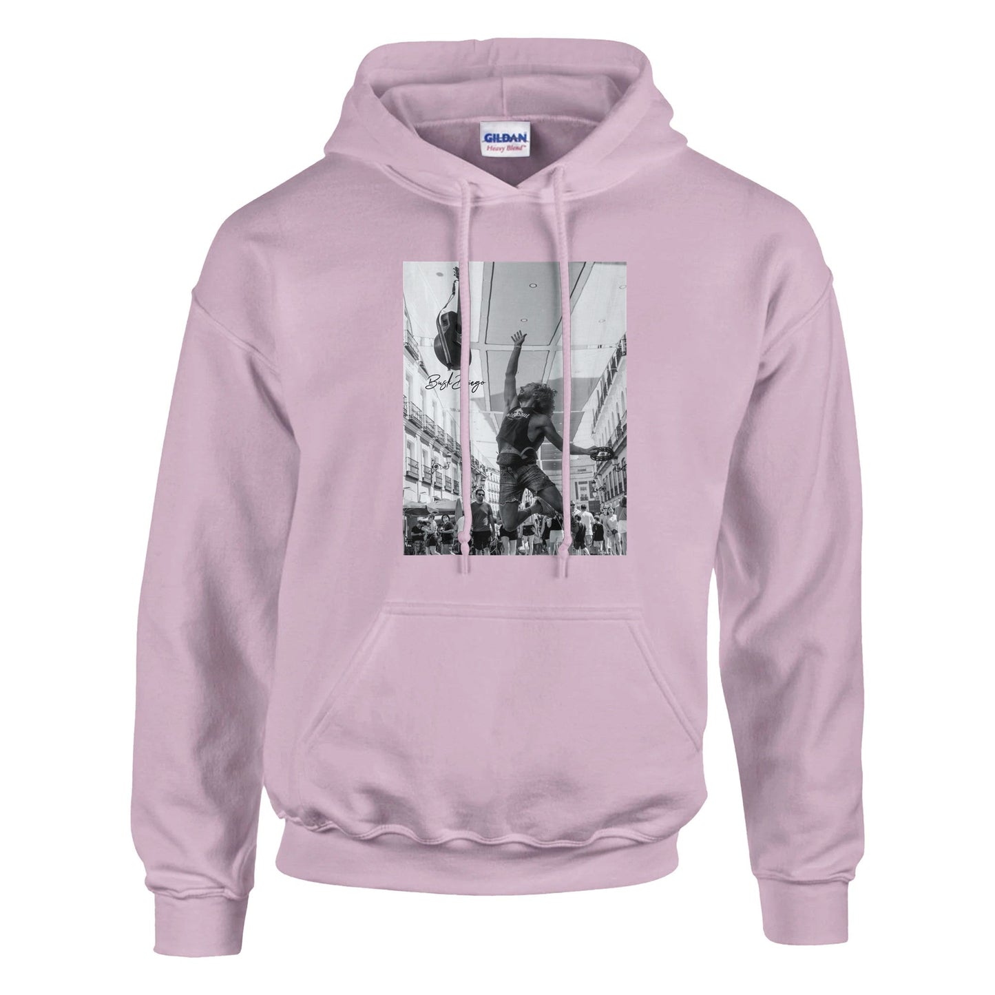 Living The Dream Pullover Hoodie - Print Material - BuskDiego