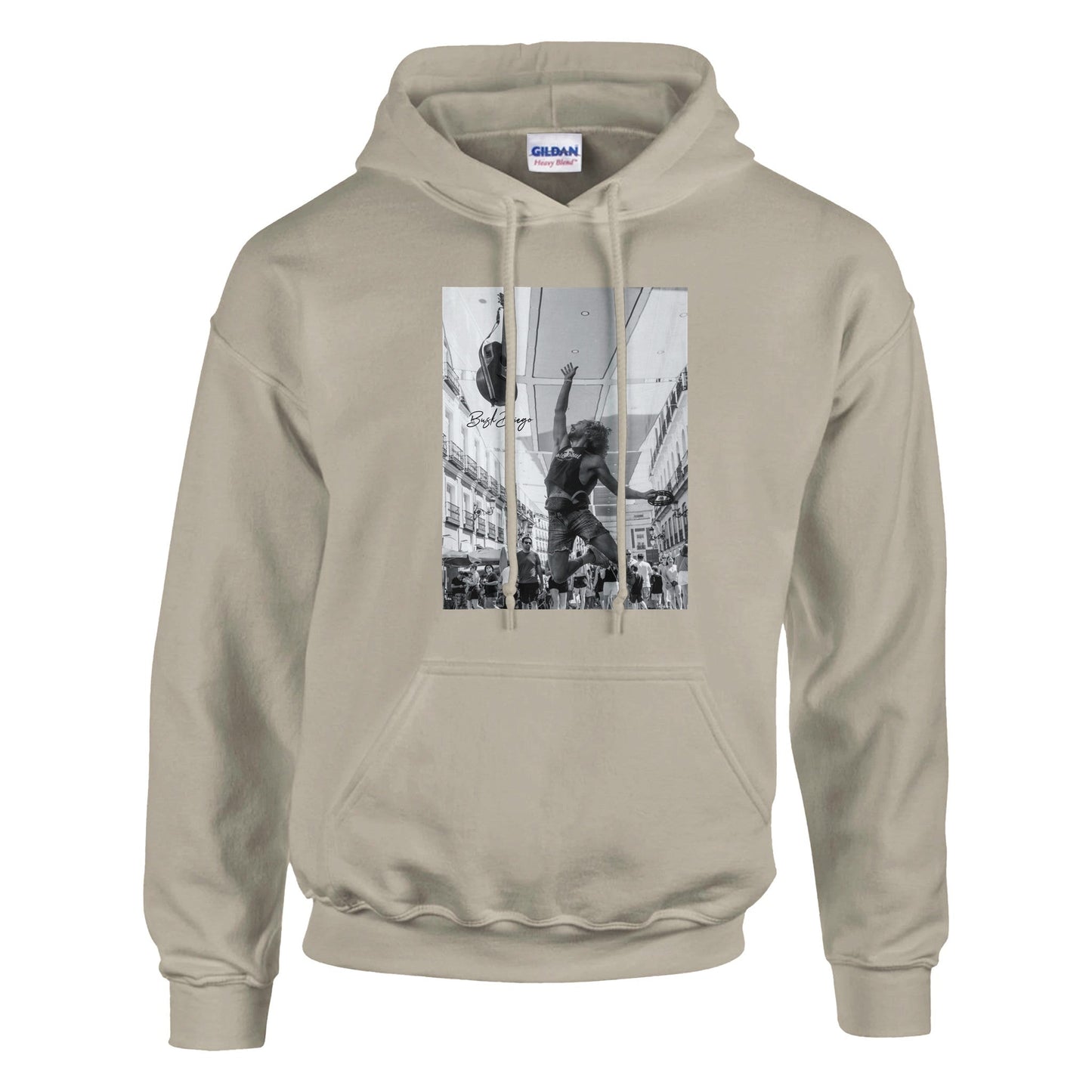 Living The Dream Pullover Hoodie - Print Material - BuskDiego