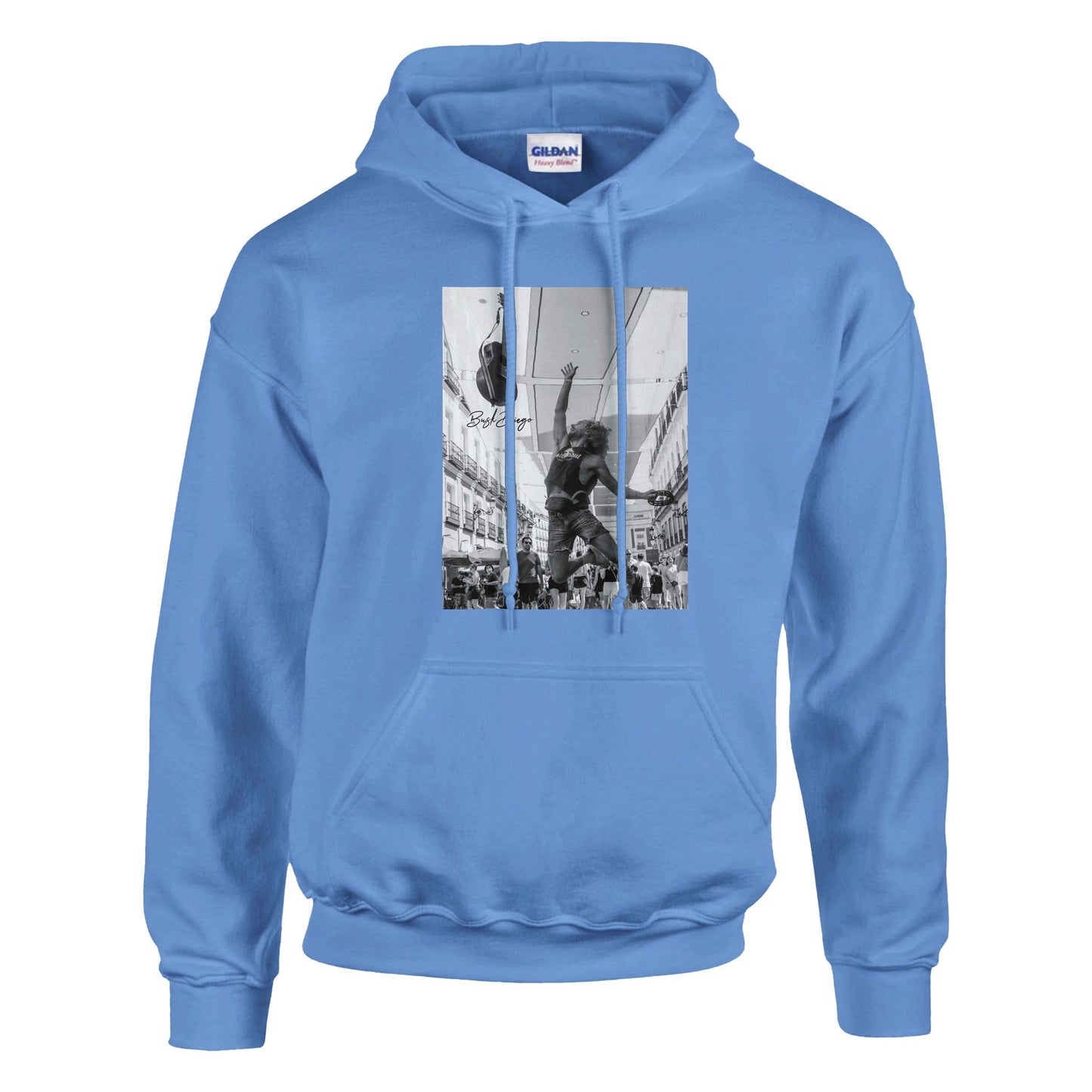 Living The Dream Pullover Hoodie - Print Material - BuskDiego