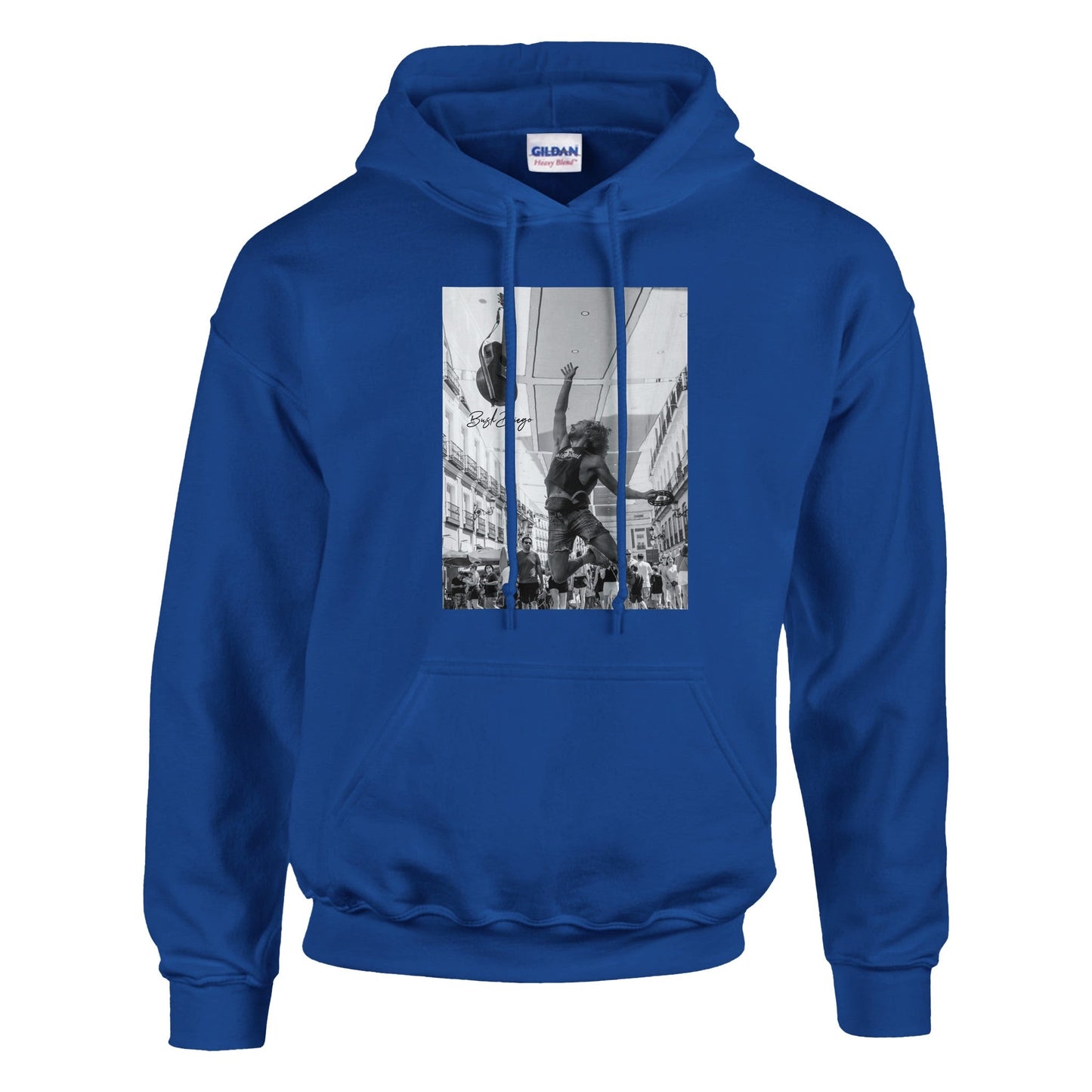 Living The Dream Pullover Hoodie - Print Material - BuskDiego