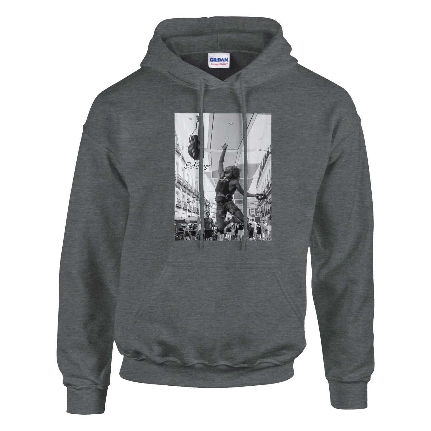 Living The Dream Pullover Hoodie - Print Material - BuskDiego
