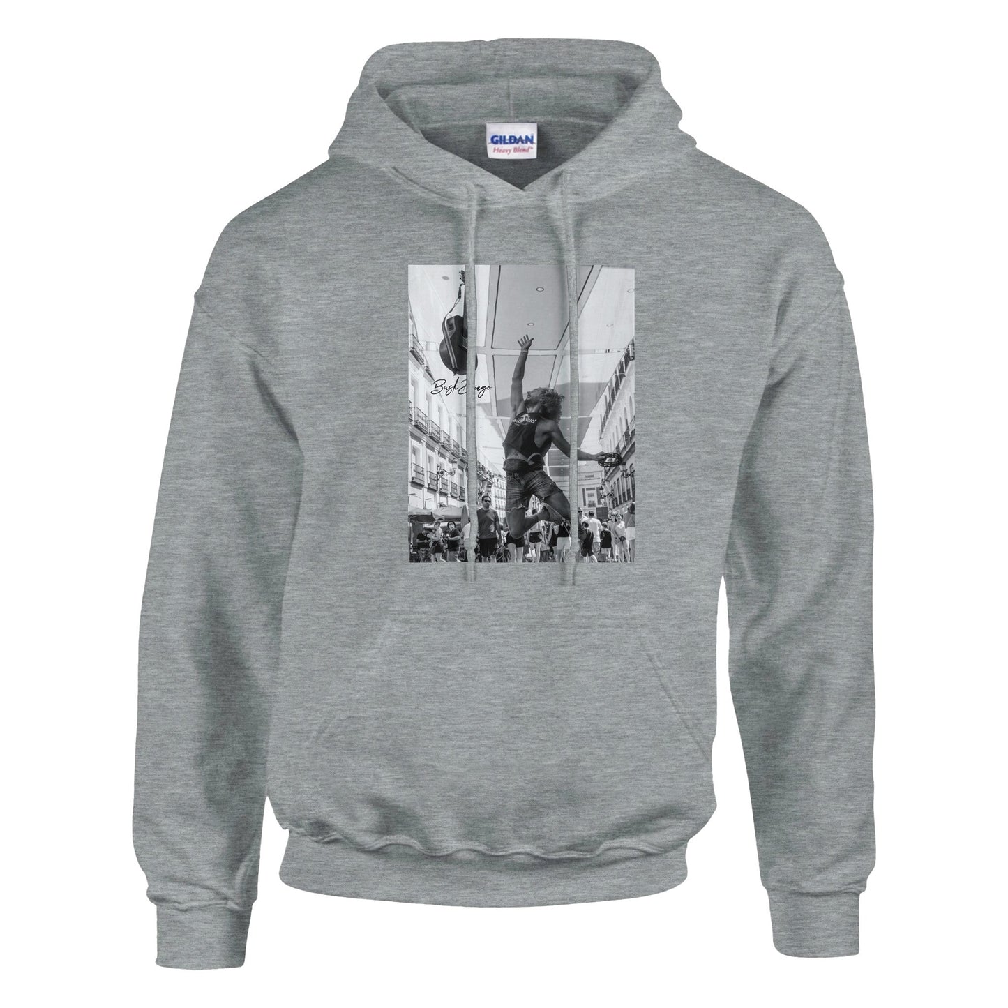 Living The Dream Pullover Hoodie - Print Material - BuskDiego