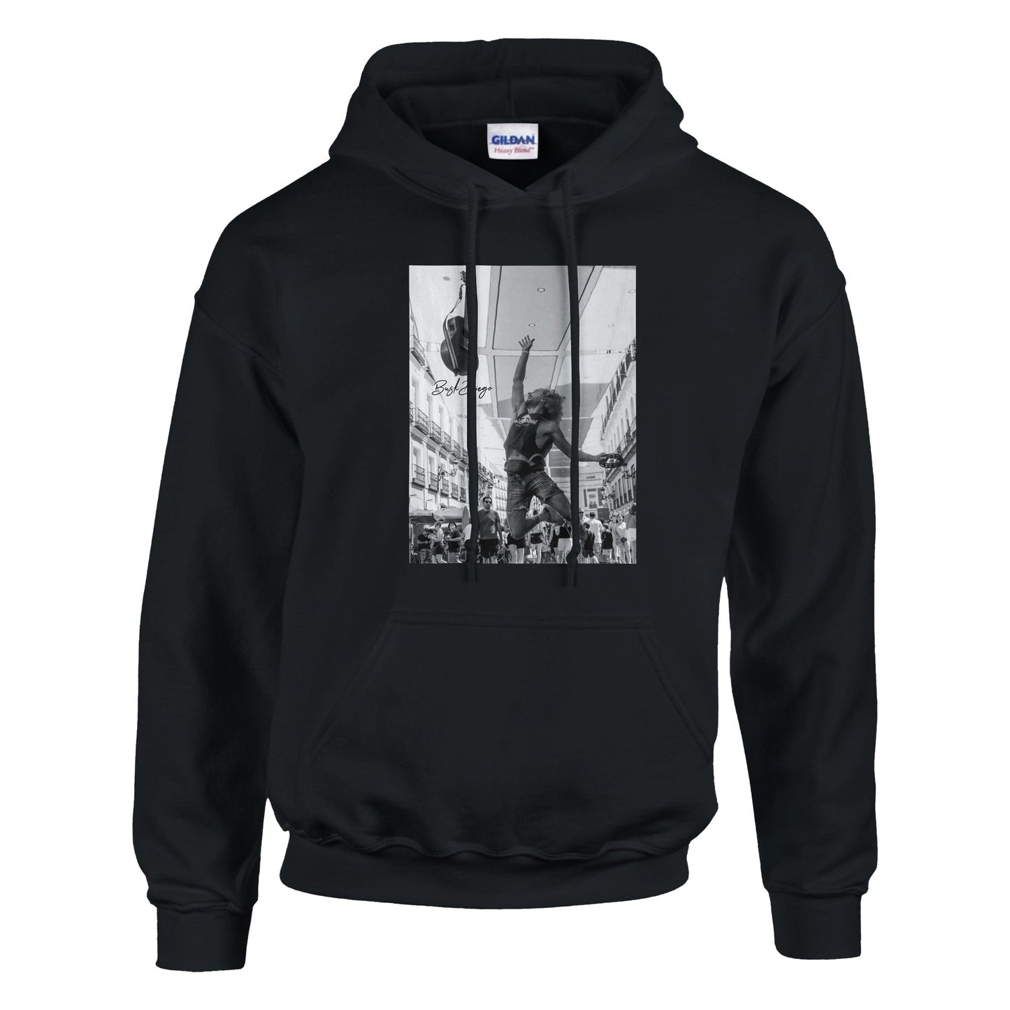 Living The Dream Pullover Hoodie - Print Material - BuskDiego